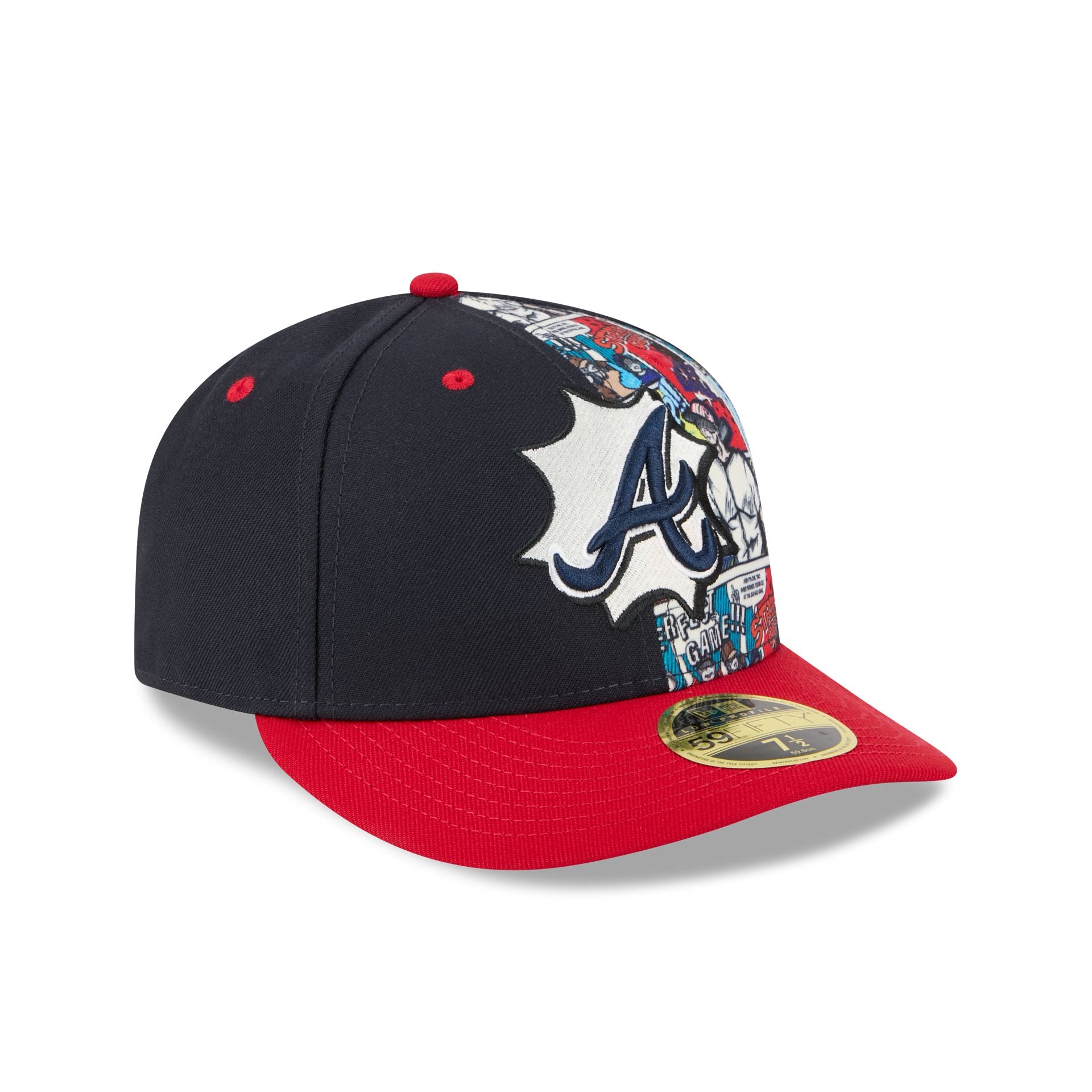 Atlanta Braves Diamond Hero Edition Low Profile 59FIFTY Fitted Hat - Image 3