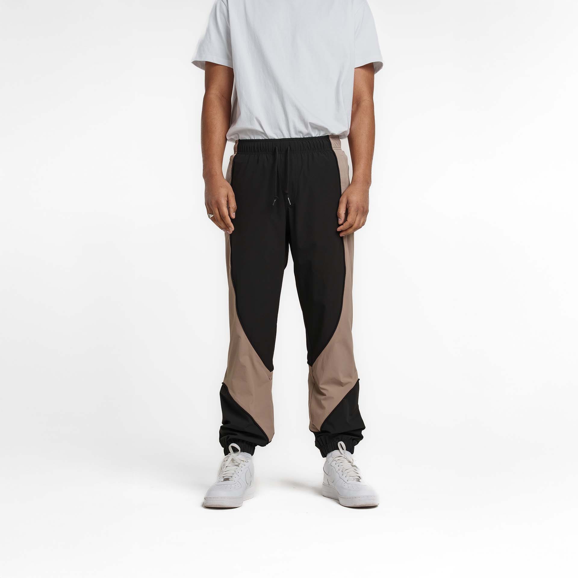 New Era Branded Retro-Tech NE2K Black Track Pants - Image 5
