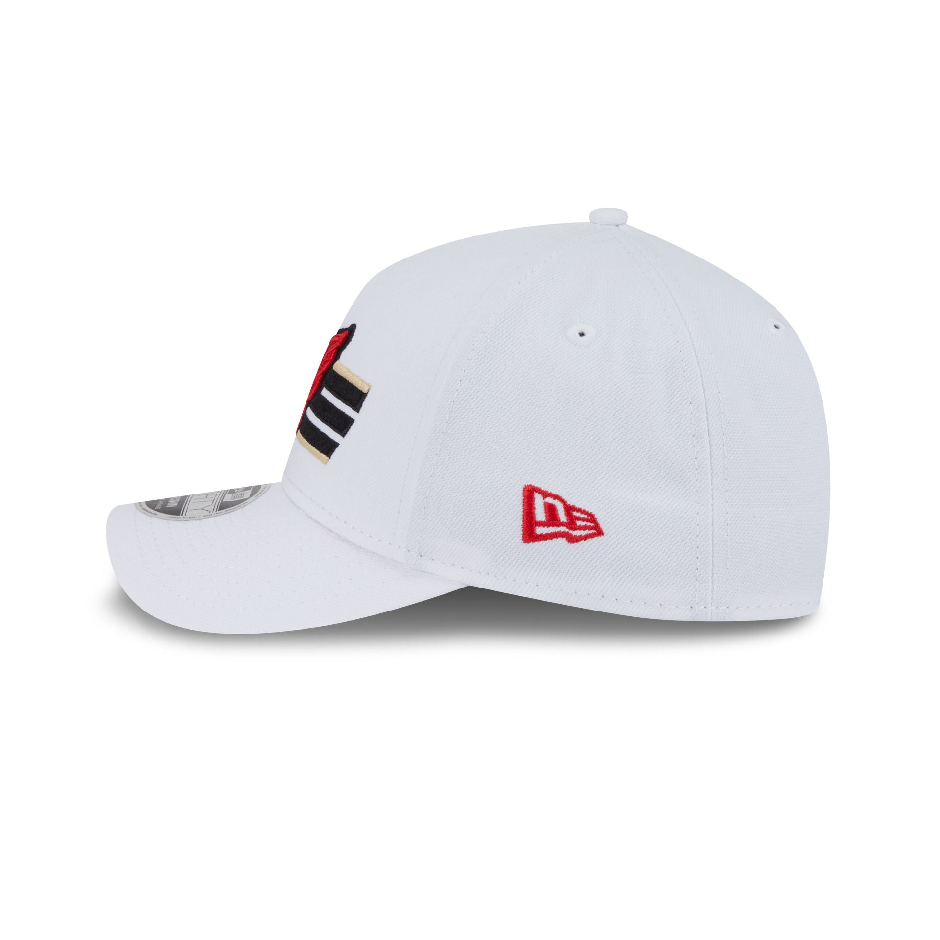 D.C. United 2025 Jersey Hook White 9FORTY M-Crown A-Frame Snapback Hat - Image 5