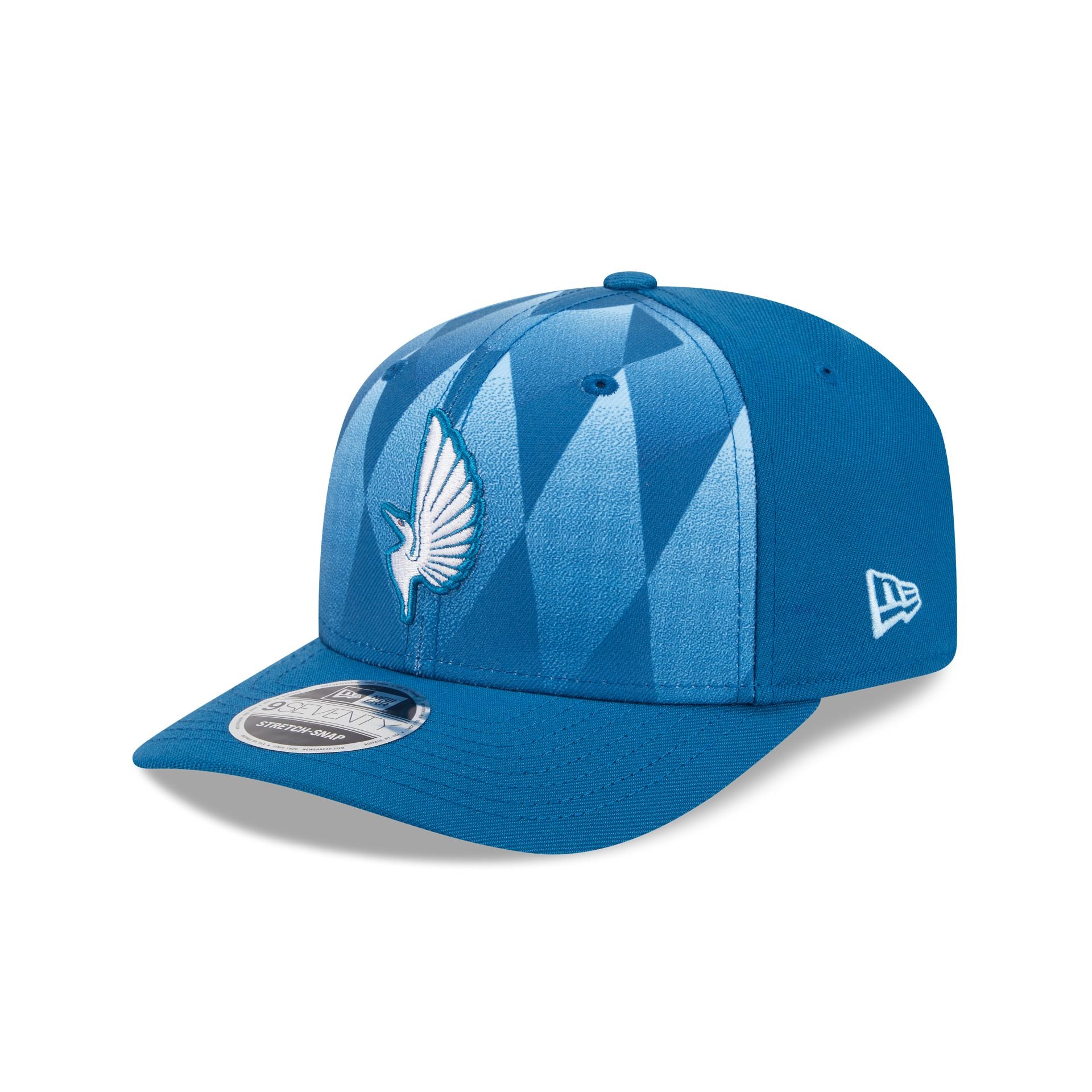 Minnesota United FC 2025 Jersey Hook Blue 9SEVENTY Stretch-Snap Hat - Image 3