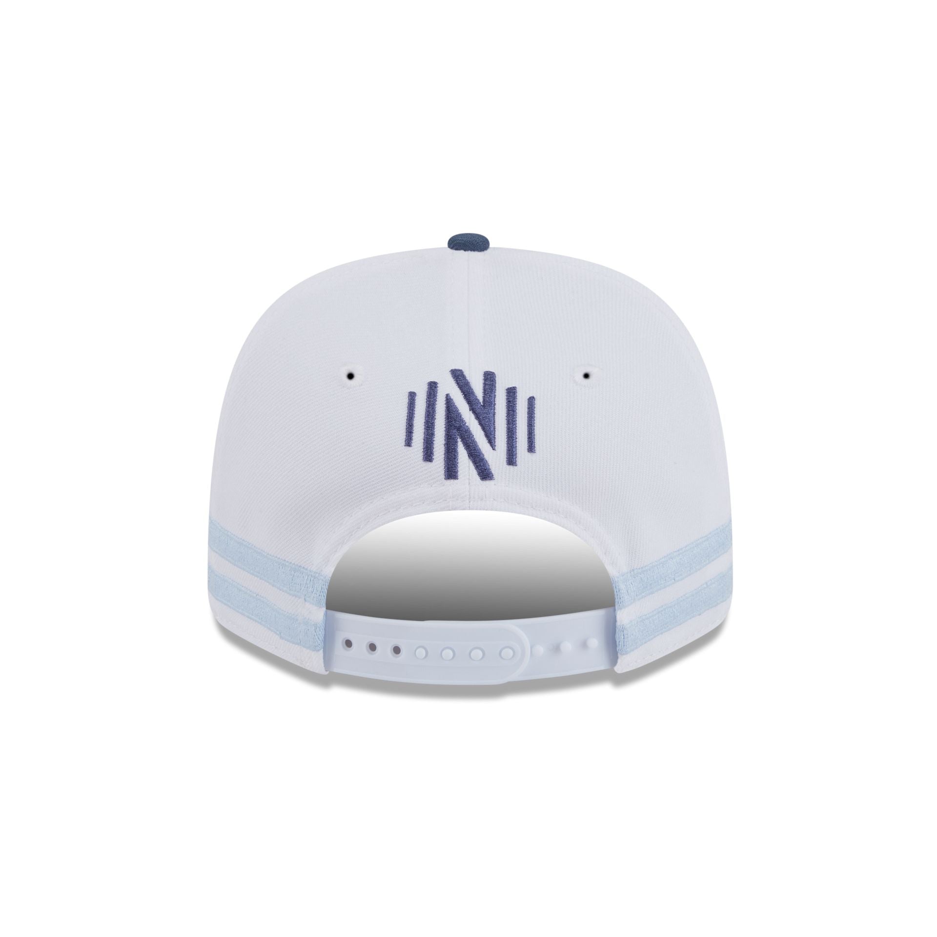 Nashville SC 2025 Jersey Hook White 9SEVENTY Stretch-Snap Hat - Image 6