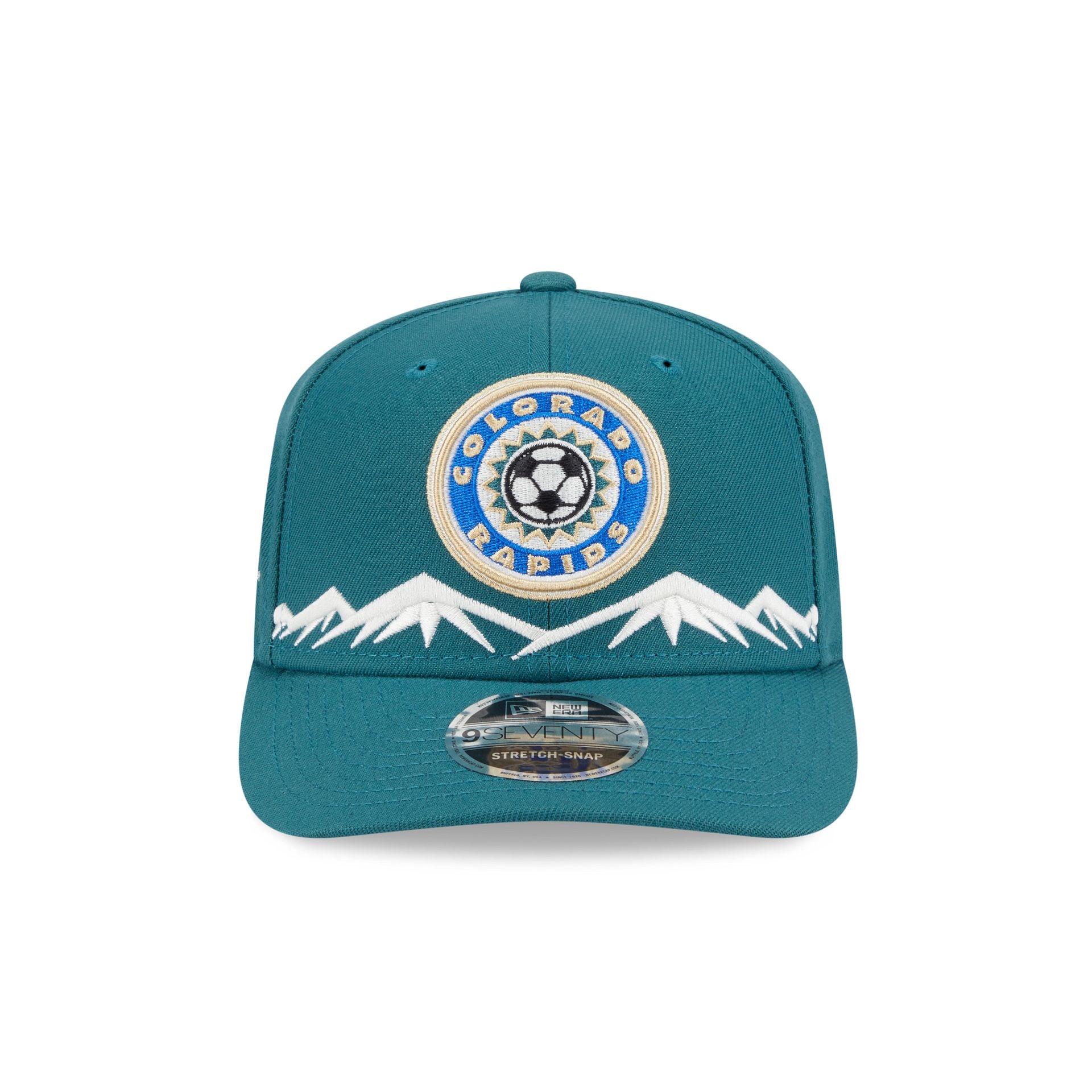 Colorado Rapids 2025 Jersey Hook Green 9SEVENTY Stretch-Snap Hat - Image 2