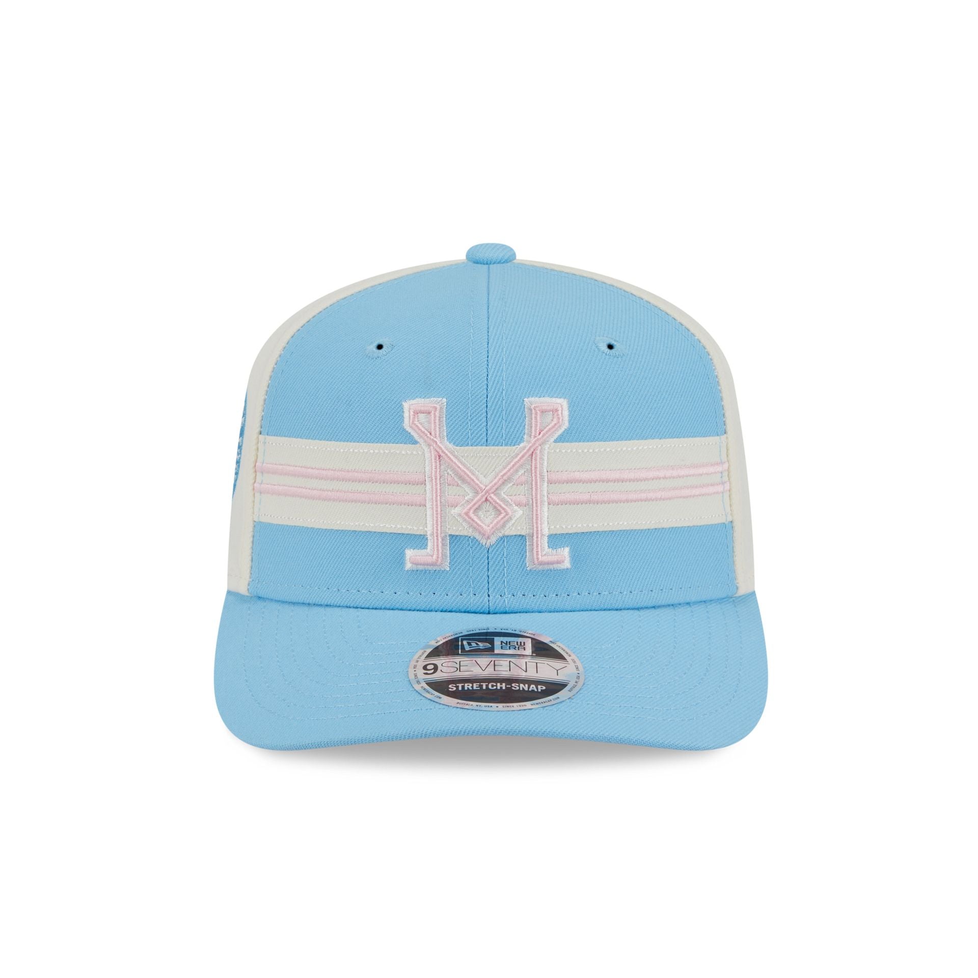 Inter Miami 2025 Jersey Hook Light Blue 9SEVENTY Stretch-Snap Hat - Image 2