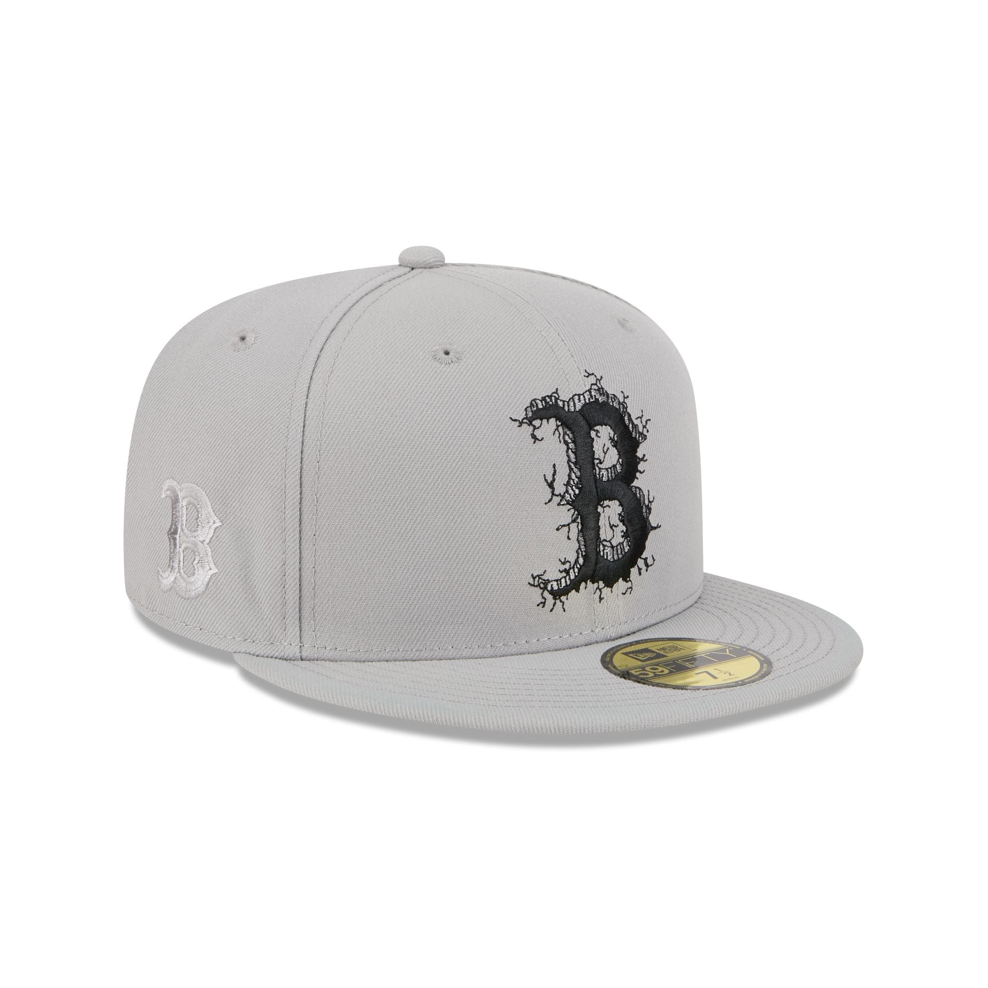 Boston Red Sox Cracked Cement 59FIFTY Fitted Hat - Image 3