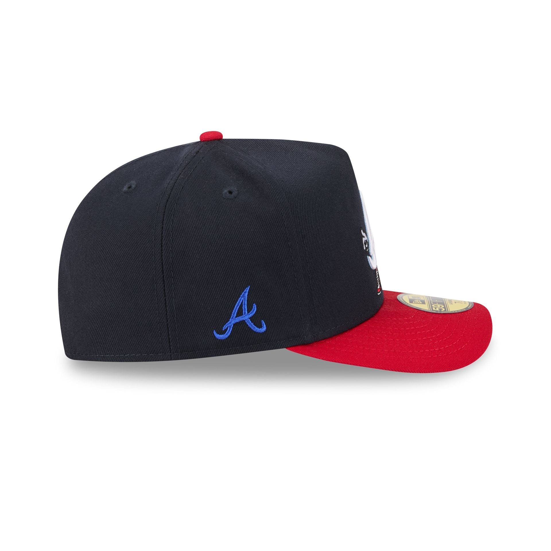 Atlanta Braves Cartoon 59FIFTY A-Frame Fitted Hat - Image 4
