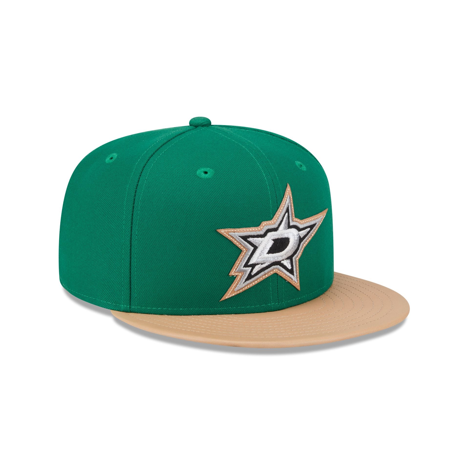 Dallas Stars Leather Visor 59FIFTY Fitted Hat - Image 3