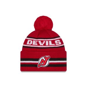 New Jersey Devils Classic Pom Knit Hat