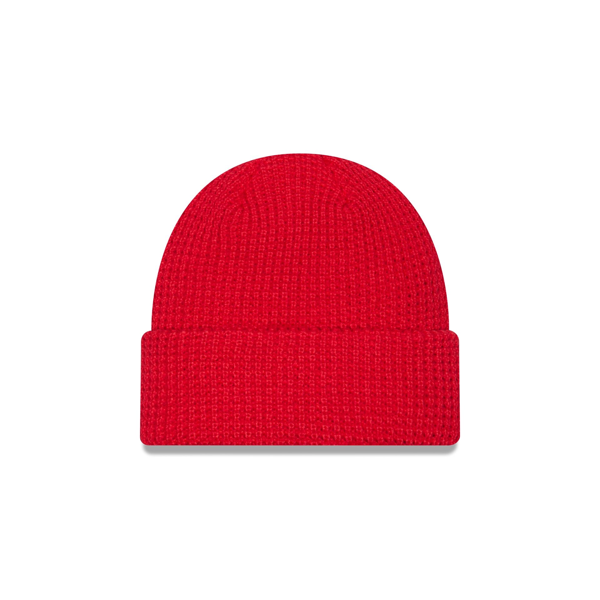 Houston Rockets Waffle Stitch Knit Beanie Hat - Image 3