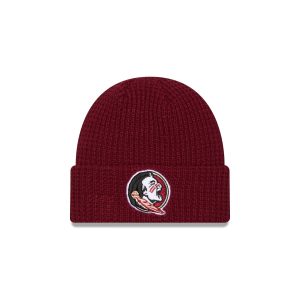 Florida State Seminoles Waffle Stitch Knit Beanie Hat