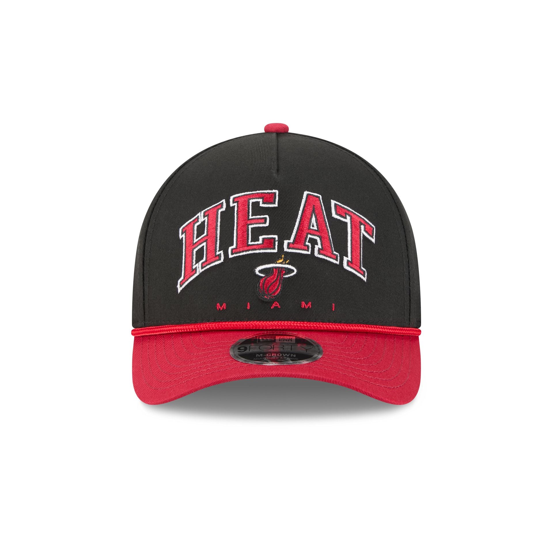 Miami Heat Arch 9FORTY M-Crown A-Frame Snapback Hat - Image 2