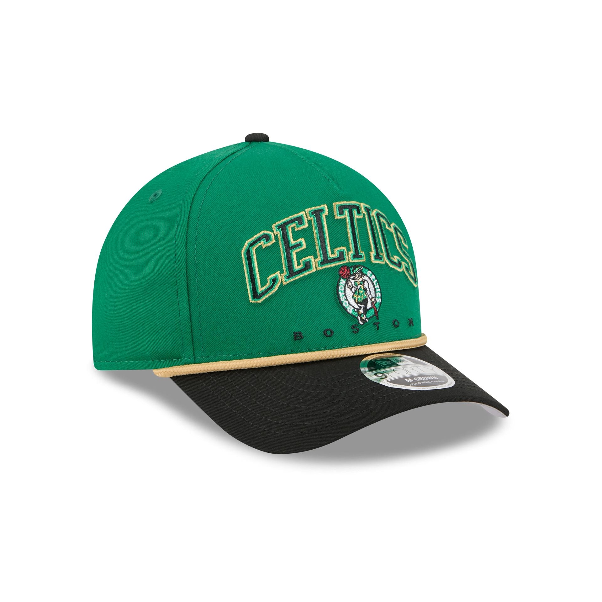 Boston Celtics Arch 9FORTY M-Crown A-Frame Snapback Hat - Image 3