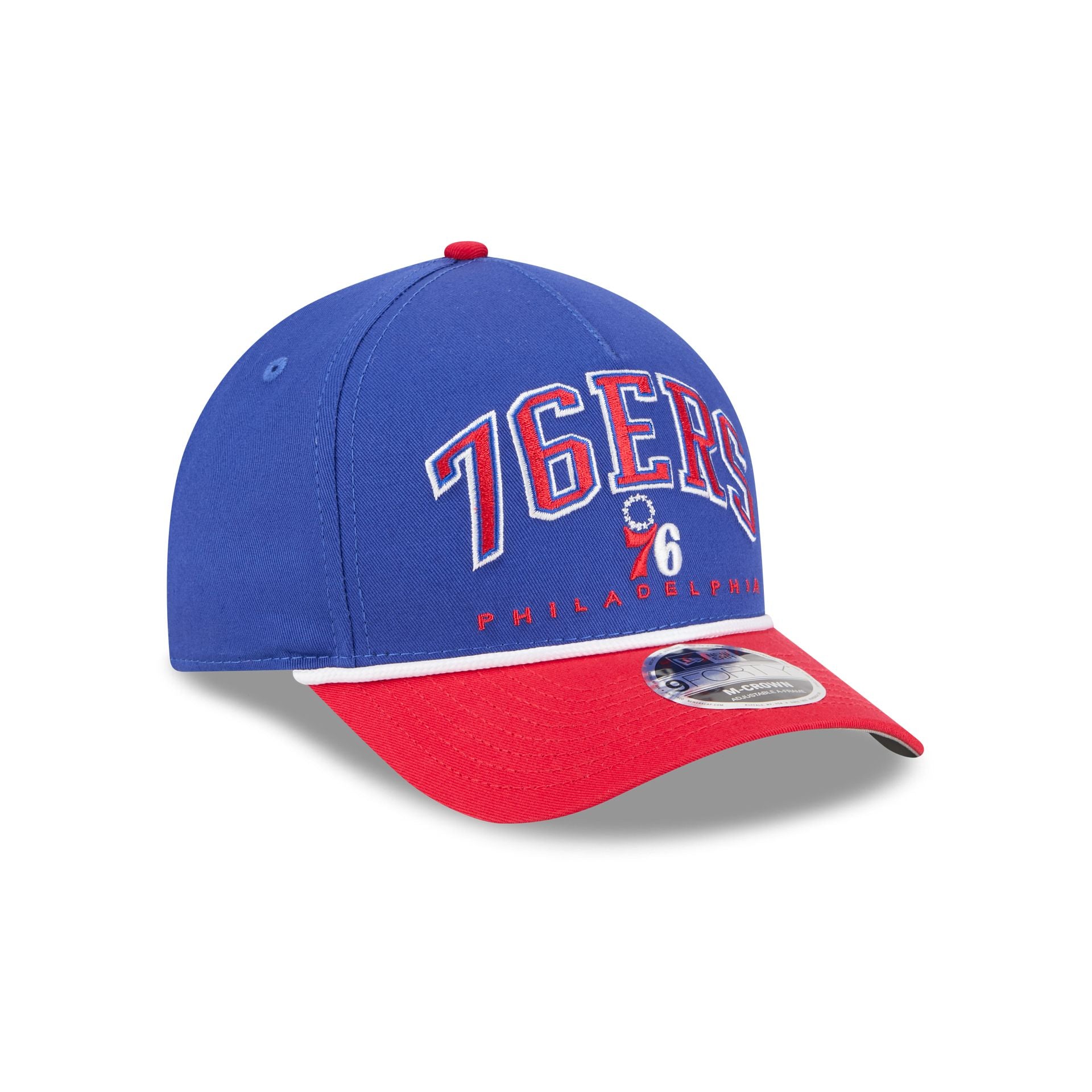 Philadelphia 76ers Arch 9FORTY M-Crown A-Frame Snapback Hat - Image 3