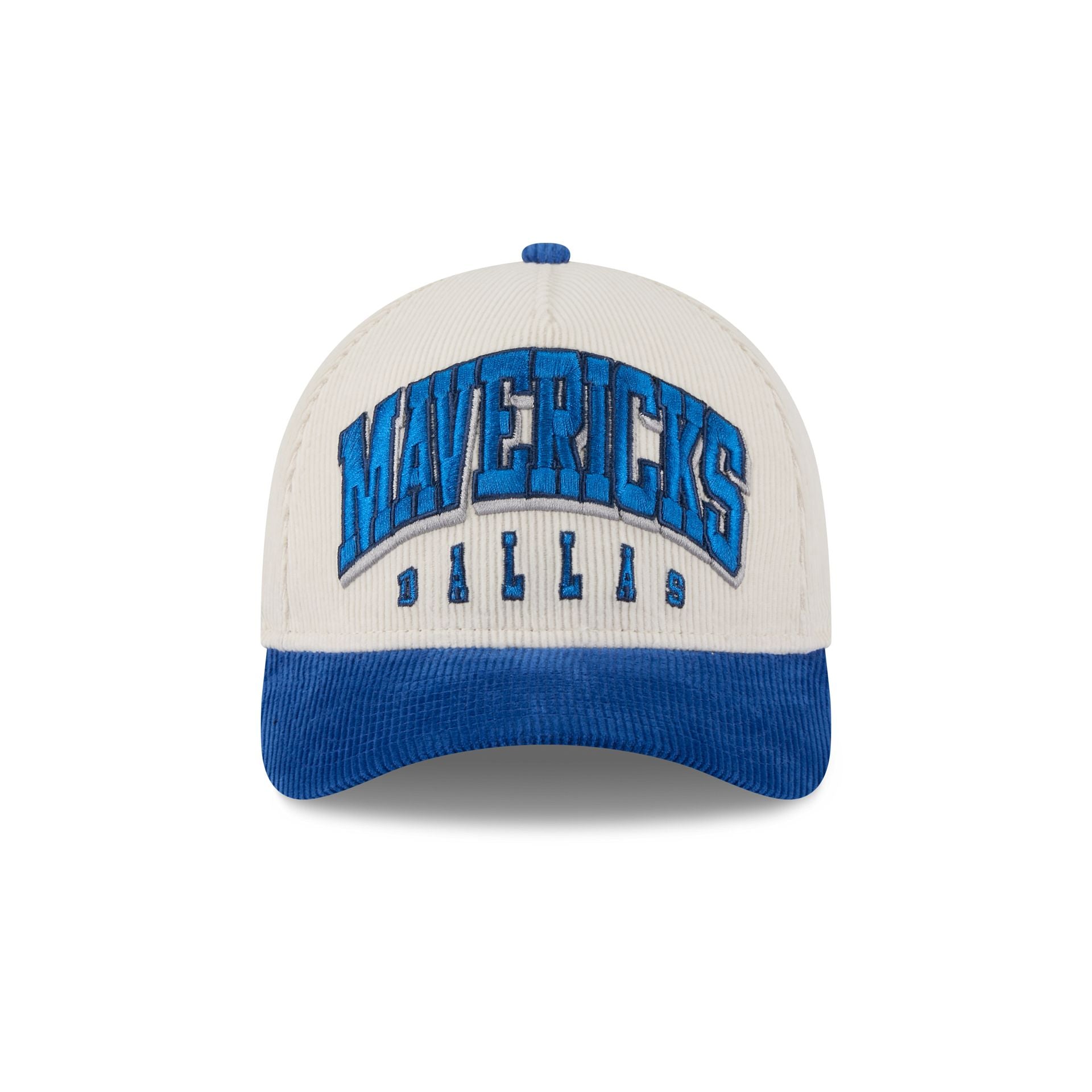 Dallas Mavericks Stacked Corduroy 9FORTY M-Crown A-Frame Snapback Hat - Image 2