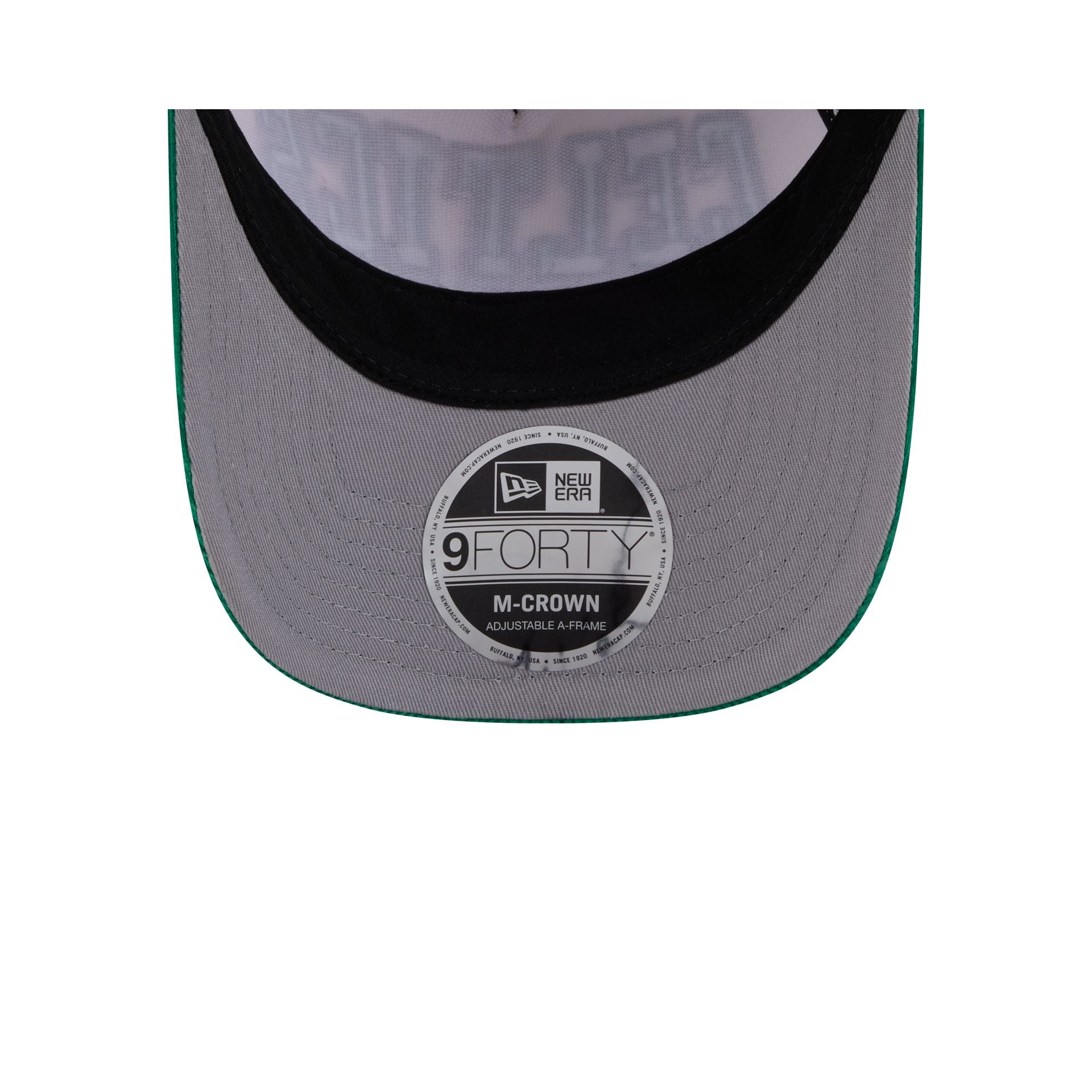 Boston Celtics Stacked Corduroy 9FORTY M-Crown A-Frame Snapback Hat - Image 7