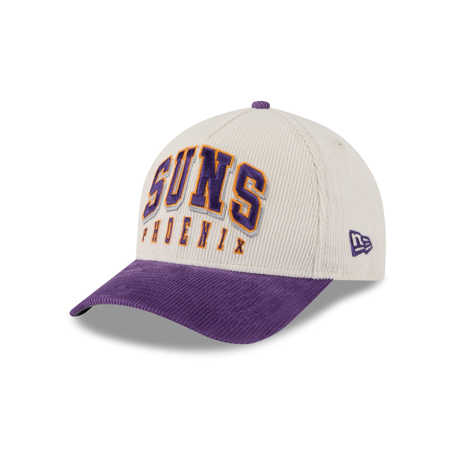 Phoenix Suns Stacked Corduroy 9FORTY M-Crown A-Frame Snapback Hat - Image 3