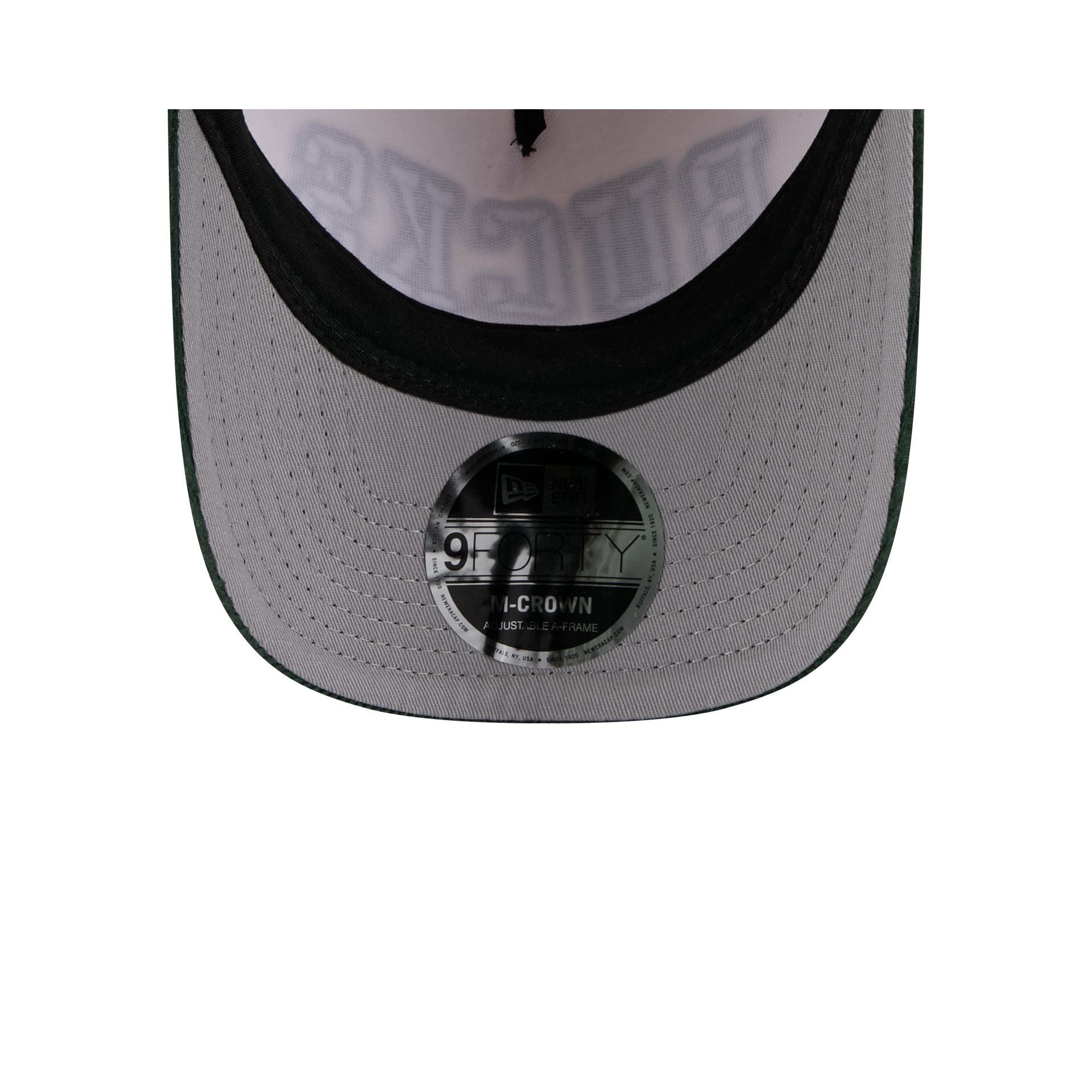 Milwaukee Bucks Stacked Corduroy 9FORTY M-Crown A-Frame Snapback Hat - Image 7