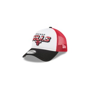 Chicago Bulls Shine Kids 9FORTY A-Frame Trucker Hat
