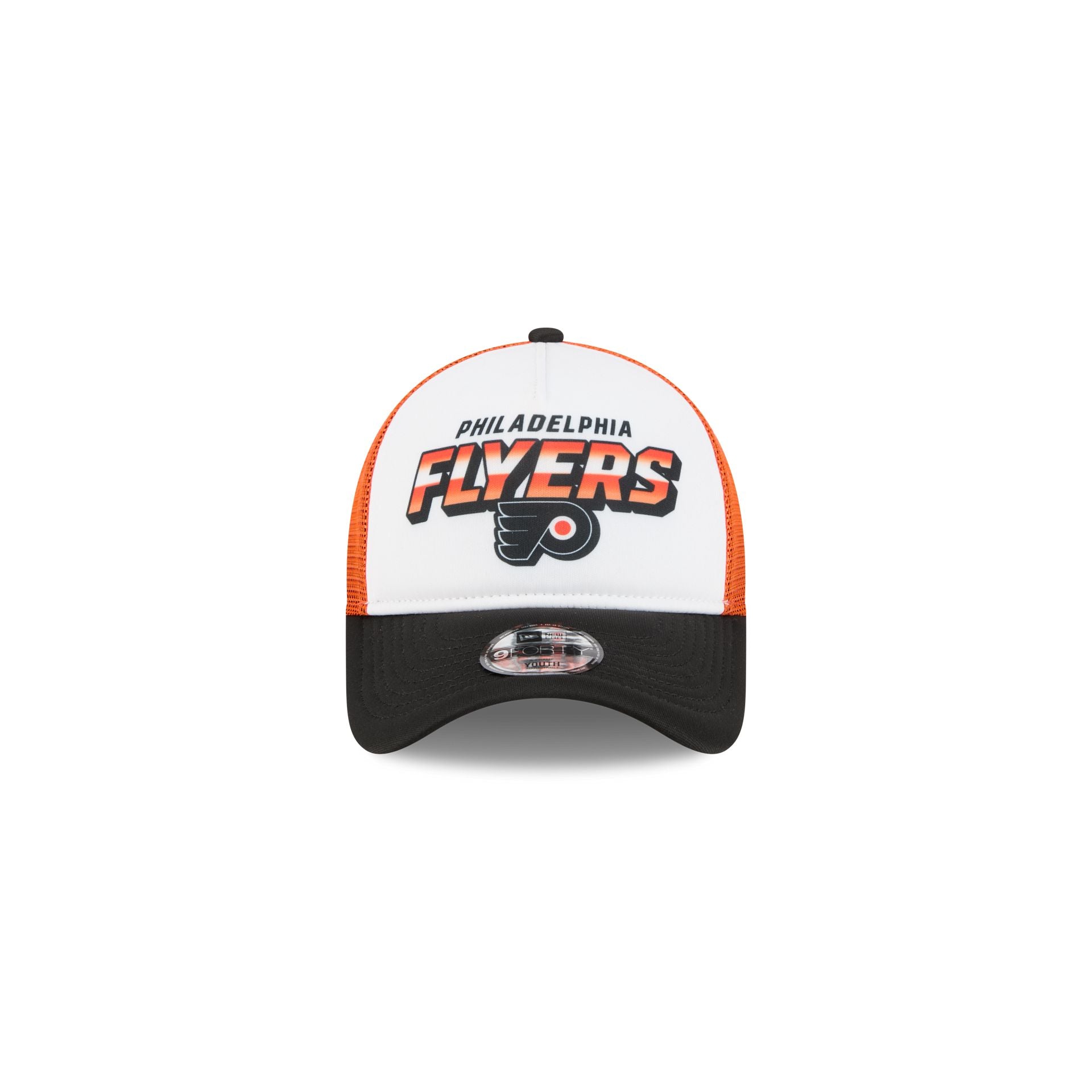 Philadelphia Flyers Shine Kids 9FORTY A-Frame Trucker Hat - Image 2