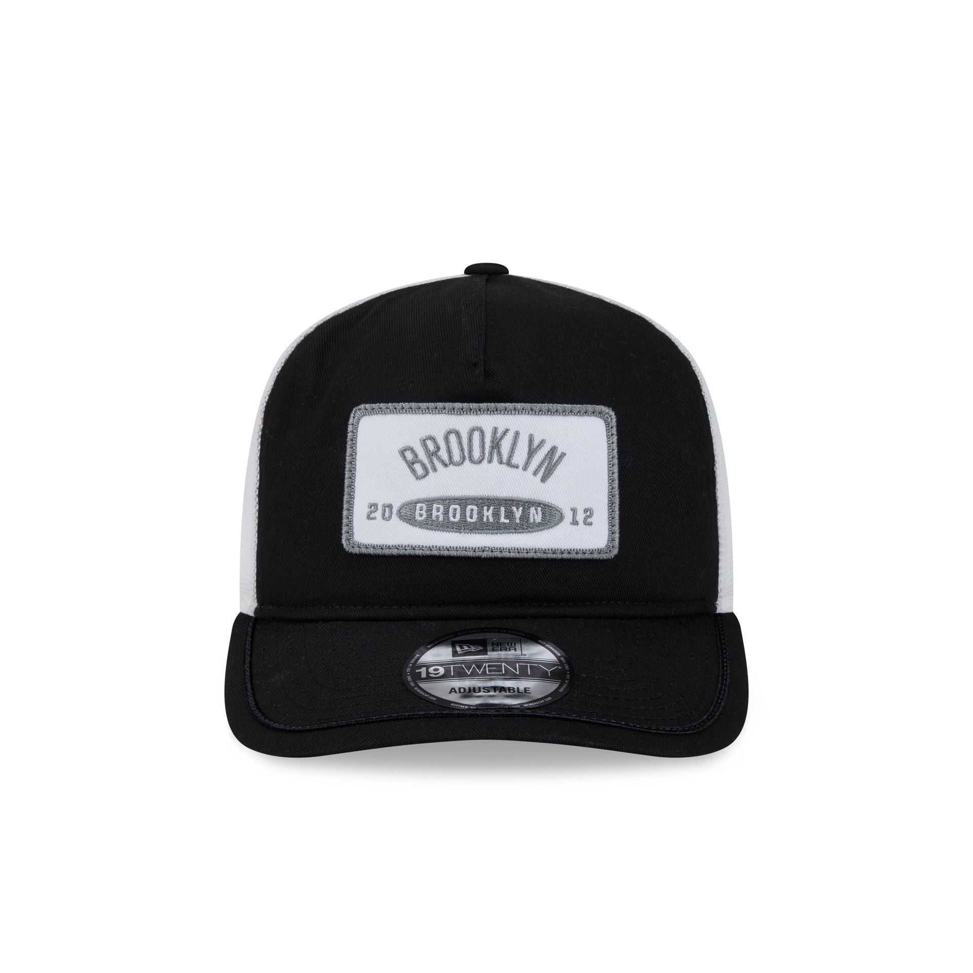 Brooklyn Nets Patch 19TWENTY Trucker Hat - Image 2