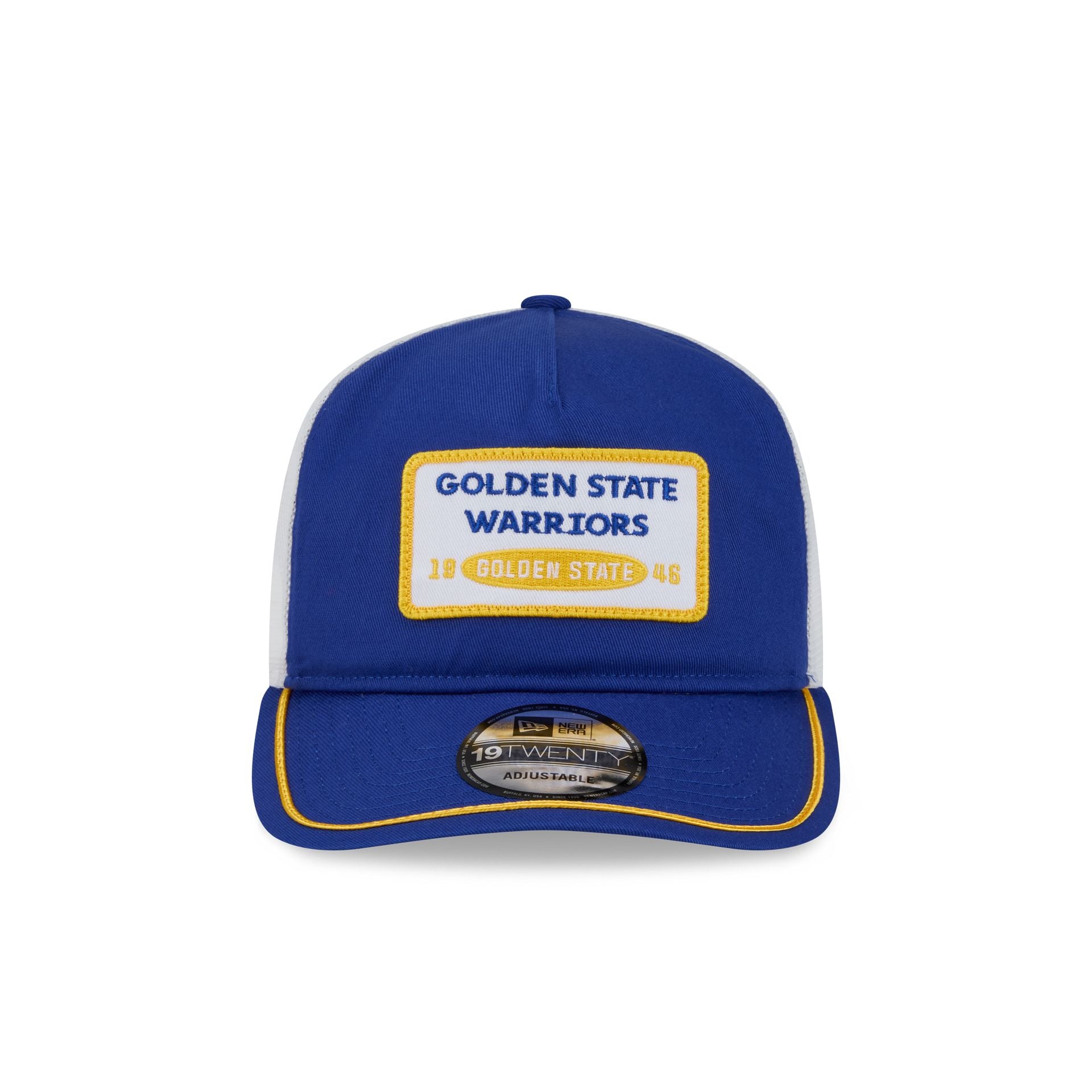 Golden State Warriors Patch 19TWENTY Trucker Hat - Image 2