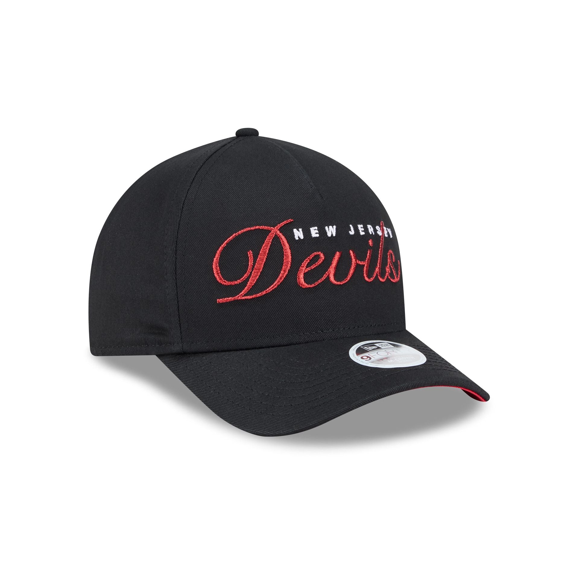 New Jersey Devils Metallic Women's 9FORTY M-Crown A-Frame Snapback Hat - Image 3