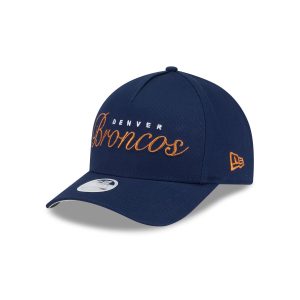 Denver Broncos Metallic Women's 9FORTY M-Crown A-Frame Snapback Hat