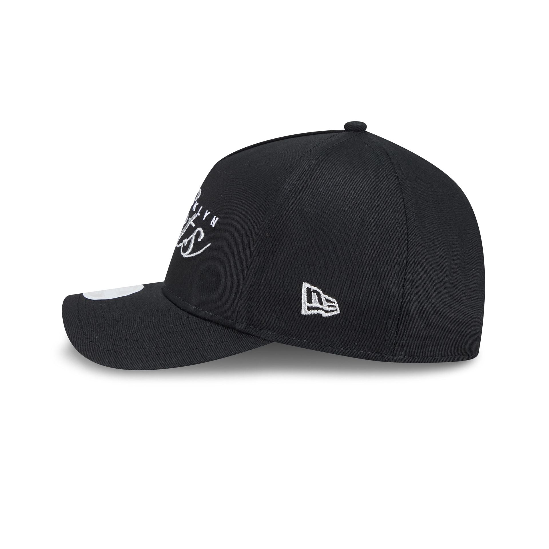Brooklyn Nets Metallic Women's 9FORTY M-Crown A-Frame Snapback Hat - Image 4