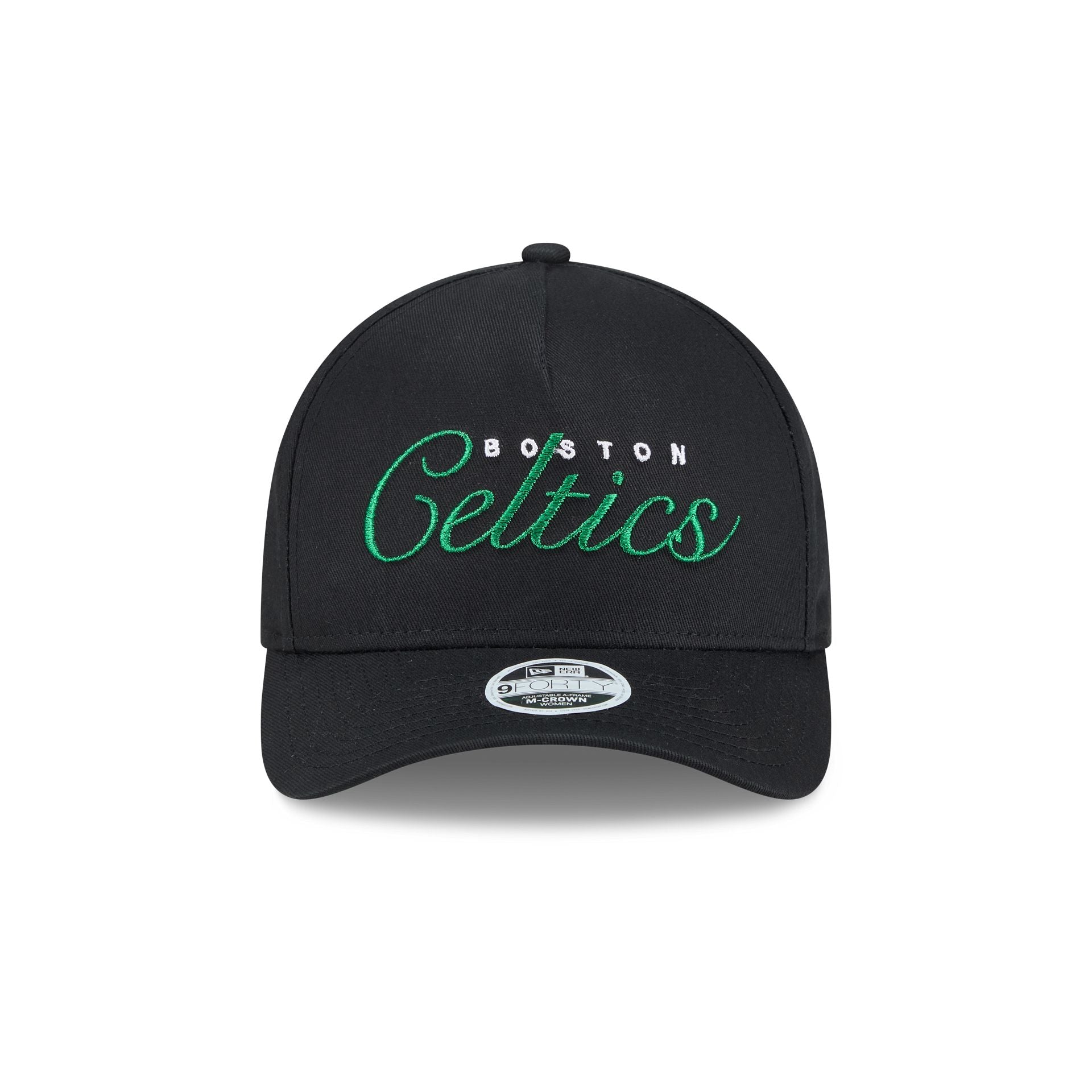 Boston Celtics Metallic Women's 9FORTY M-Crown A-Frame Snapback Hat - Image 2