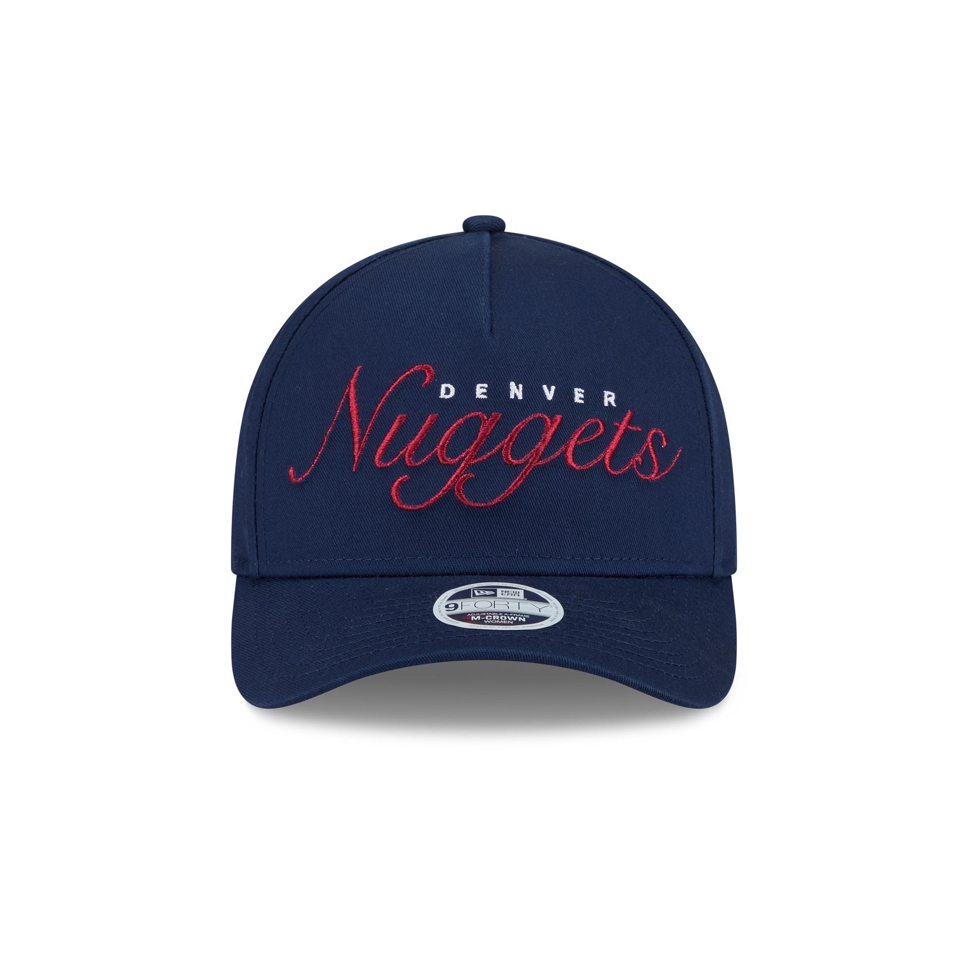 Denver Nuggets Metallic Women's 9FORTY M-Crown A-Frame Snapback Hat - Image 2