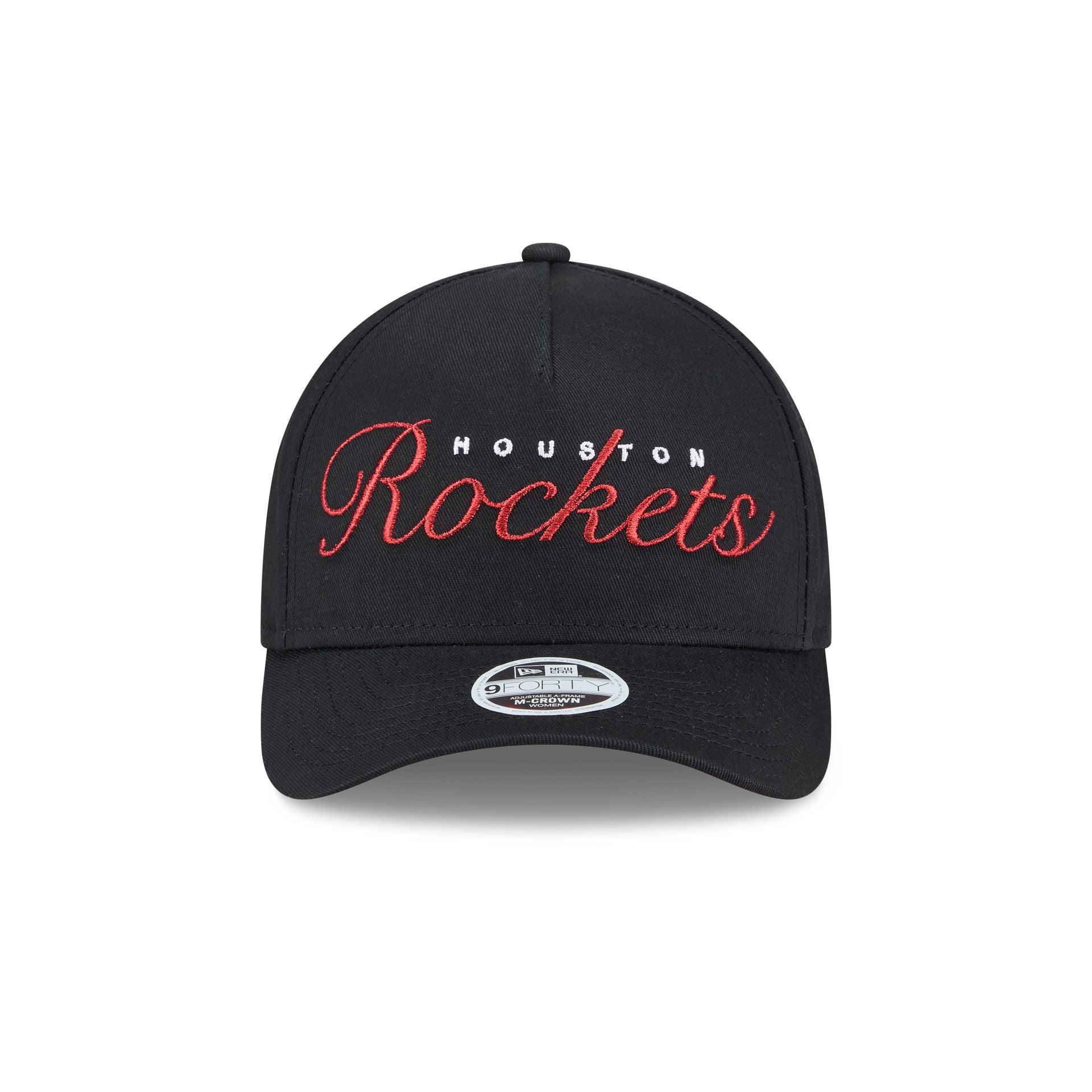Houston Rockets Metallic Women's 9FORTY M-Crown A-Frame Snapback Hat - Image 2