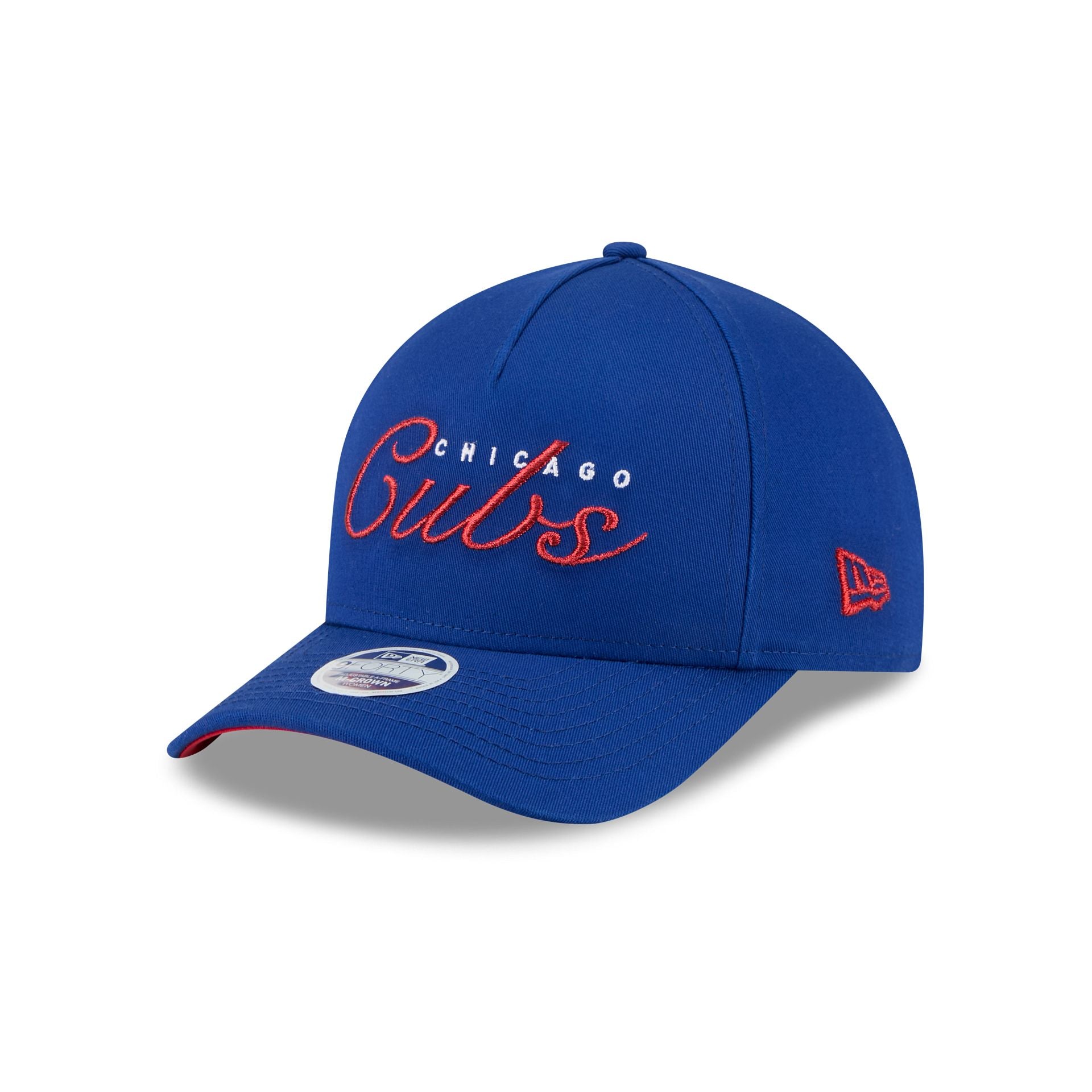 Chicago Cubs Metallic Women's 9FORTY M-Crown A-Frame Snapback Hat
