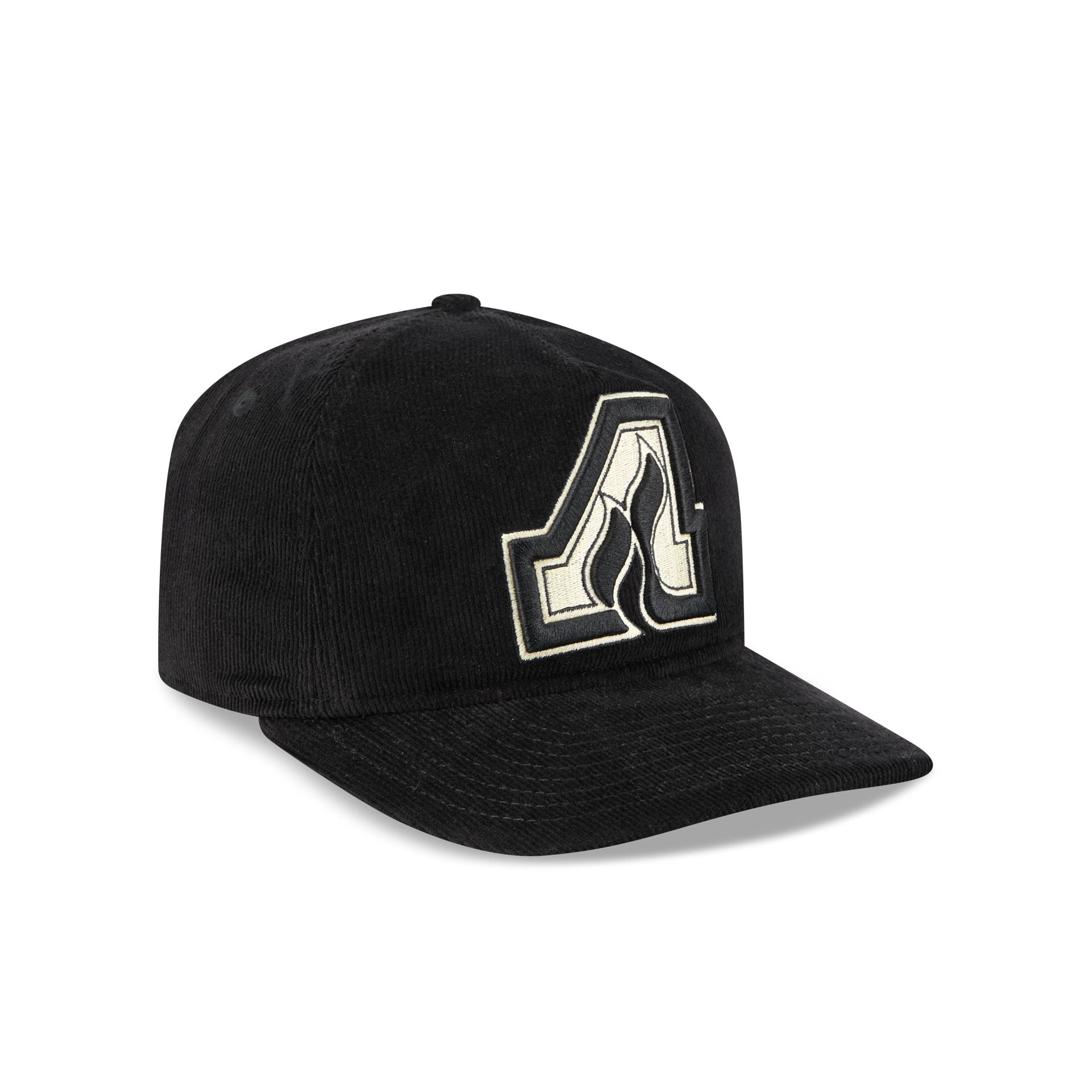 Atlanta Flames Nostalgic Black Corduroy 19TWENTY Adjustable Hat - Image 3