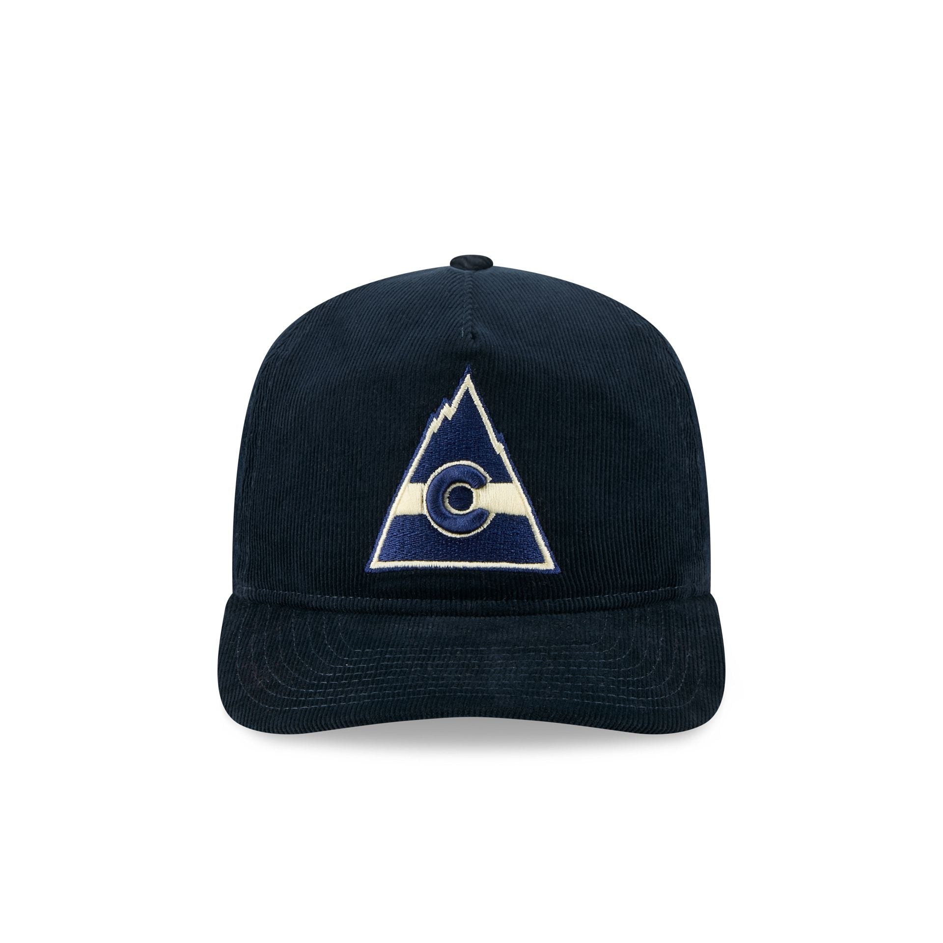 Colorado Rockies Nostalgic Navy Corduroy 19TWENTY Adjustable Hat - Image 2