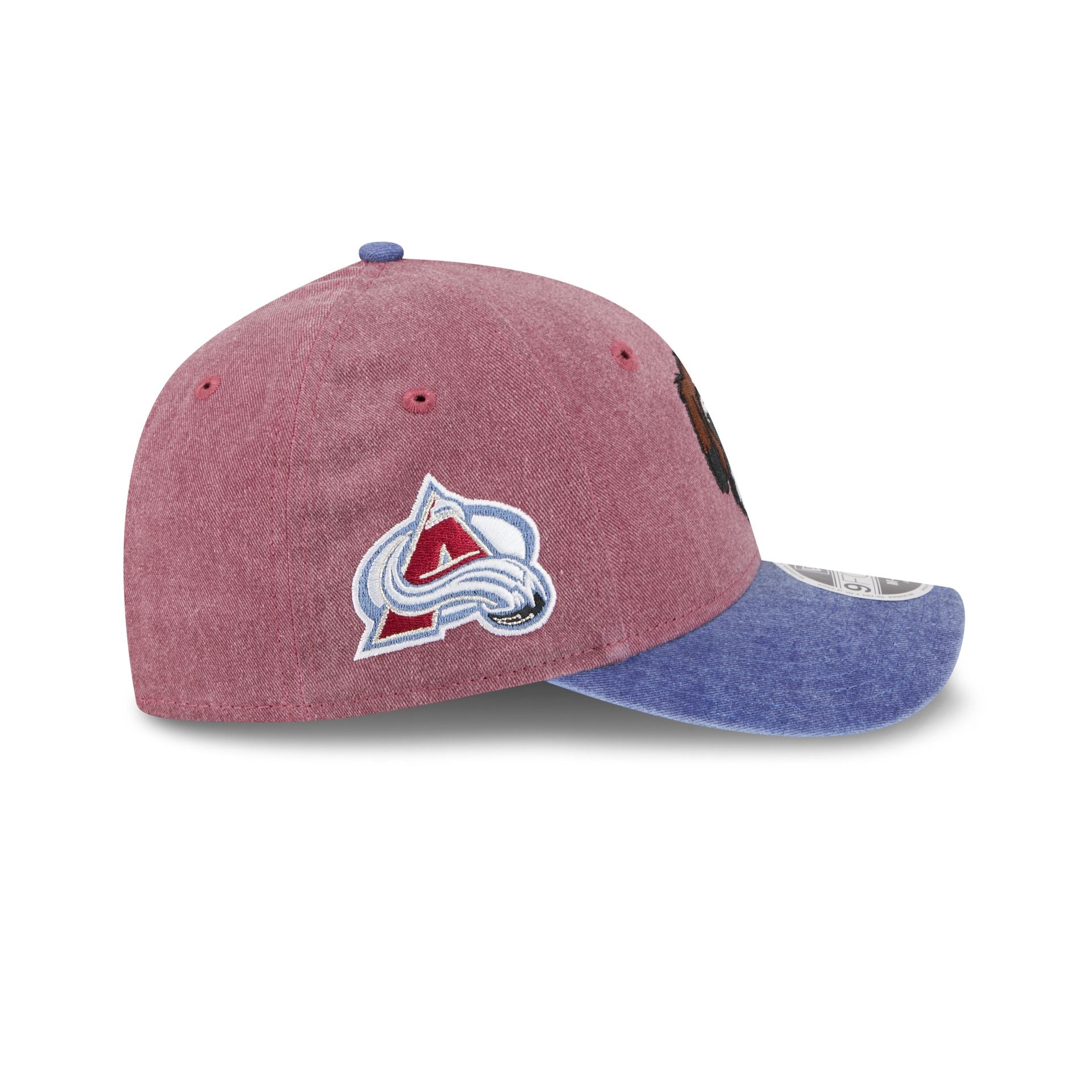 Colorado Avalanche Mascot 9FORTY M-Crown Snapback Hat - Image 4