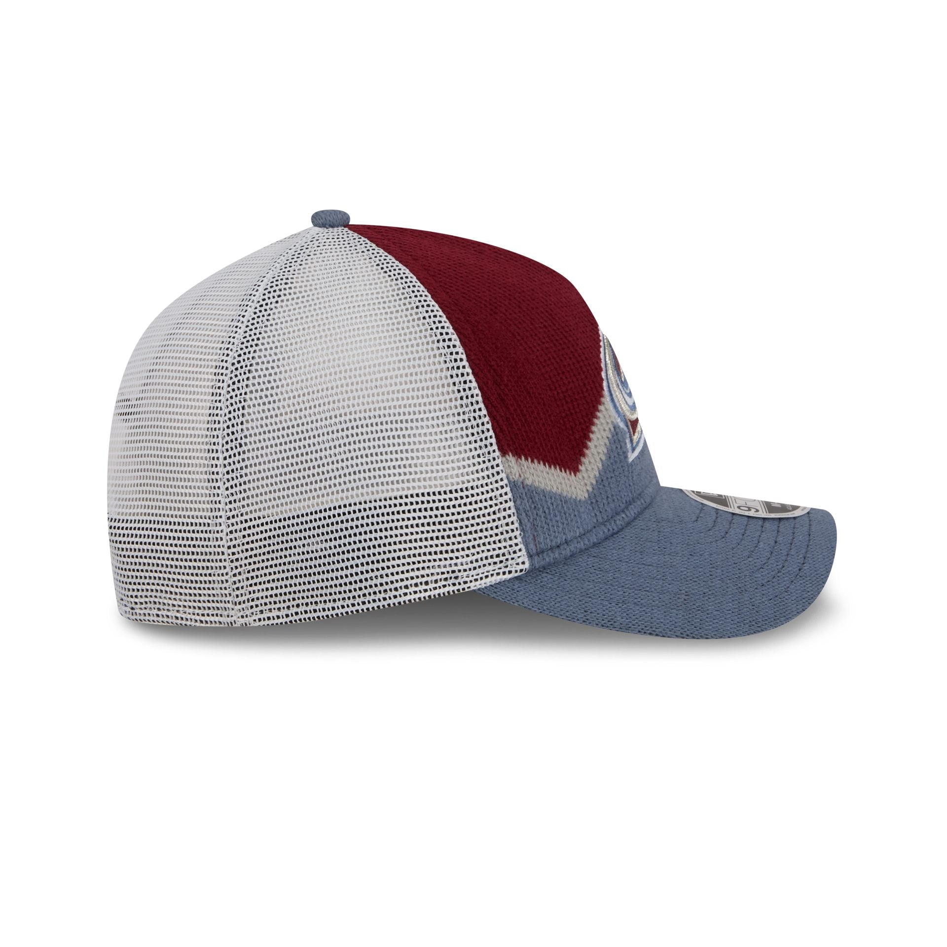 Colorado Avalanche Sock 9FORTY M-Crown A-Frame Trucker Hat - Image 5
