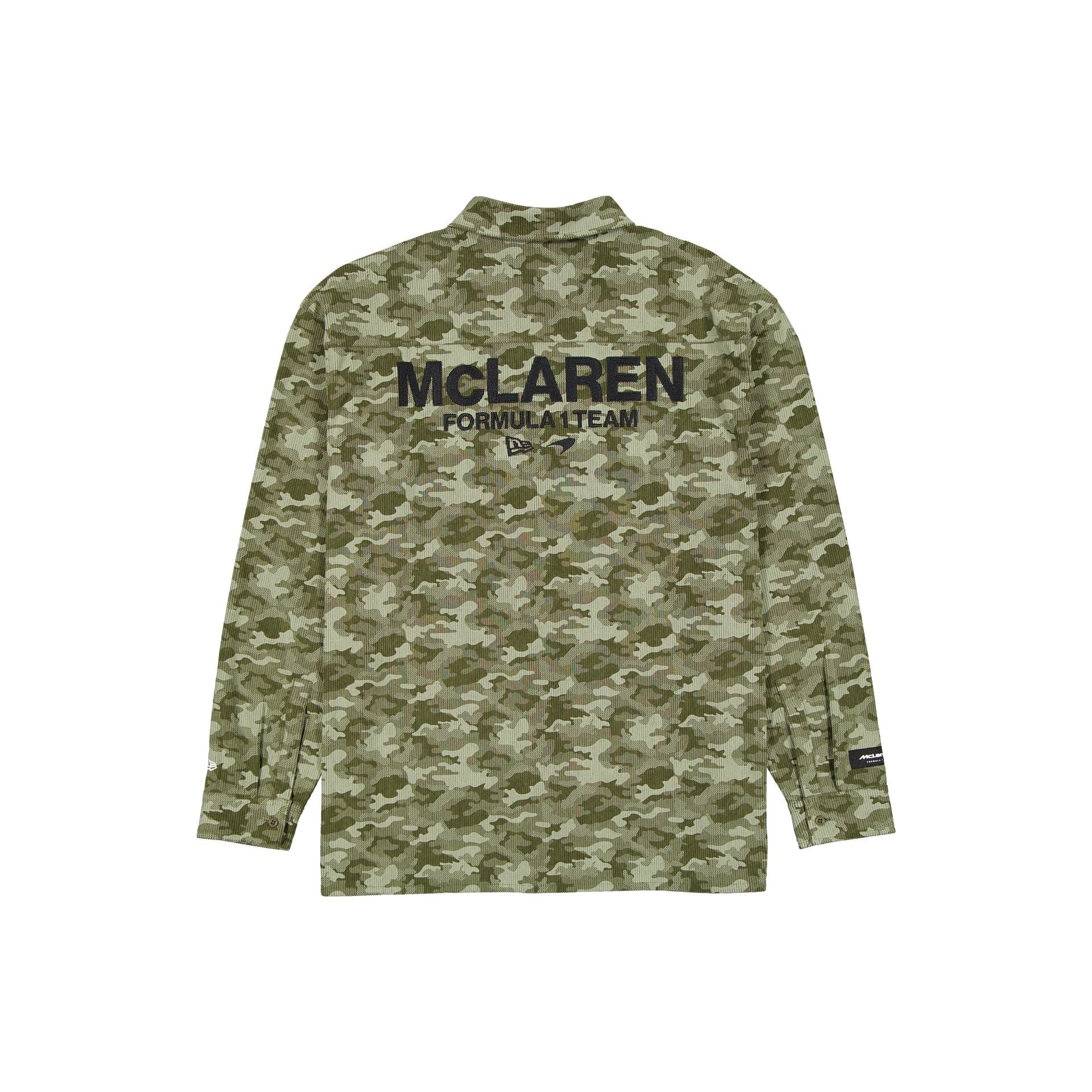 McLaren Formula 1 Team Green Camo Long Sleeve Shirt - Image 2
