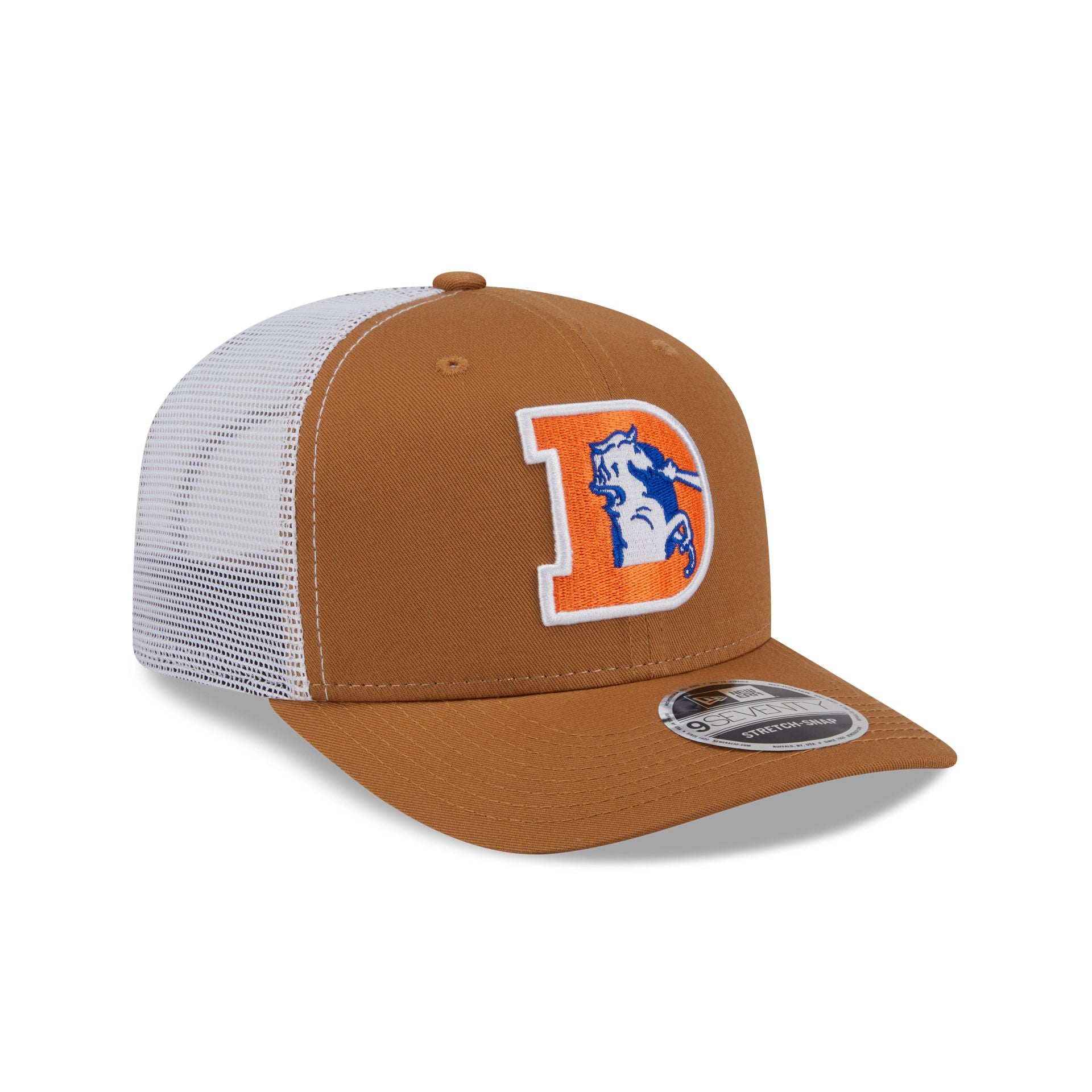 Denver Broncos Bronze 9SEVENTY Trucker Hat - Image 3
