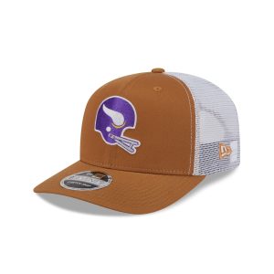 Minnesota Vikings Bronze 9SEVENTY Trucker Hat