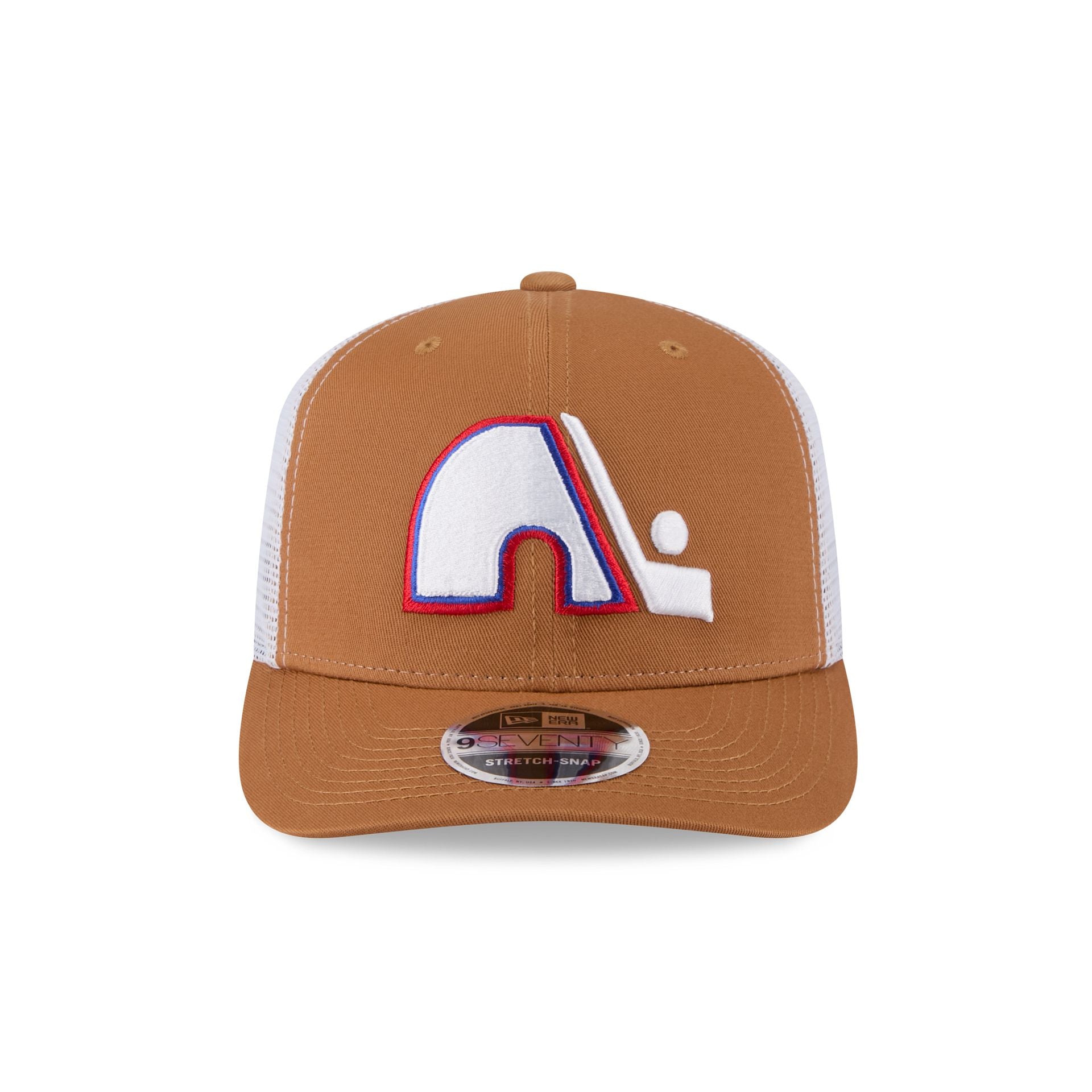 Quebec Nordiques Bronze 9SEVENTY Trucker Hat - Image 2