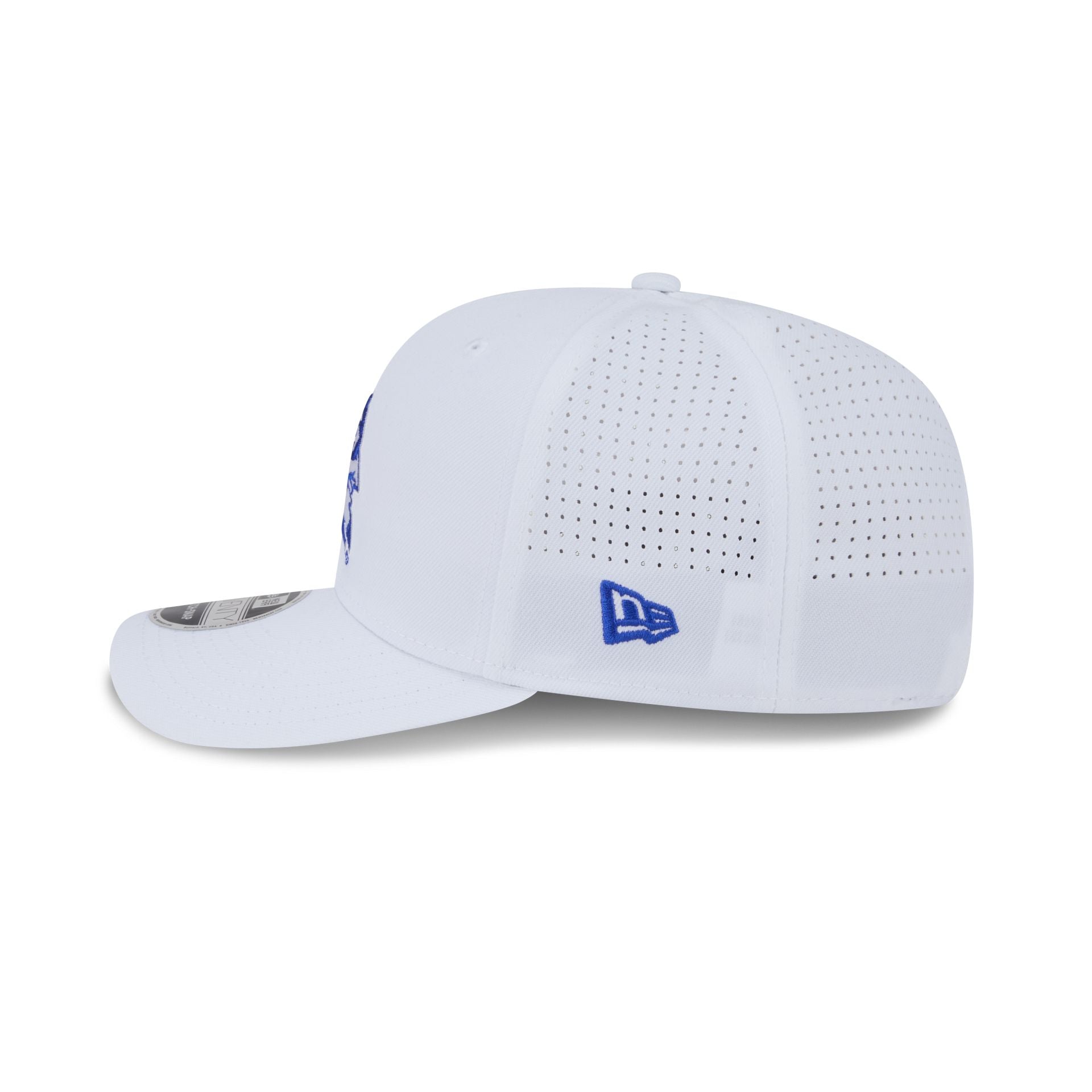 Duke Blue Devils Optic White Performance 9SEVENTY Stretch-Snap Hat - Image 4