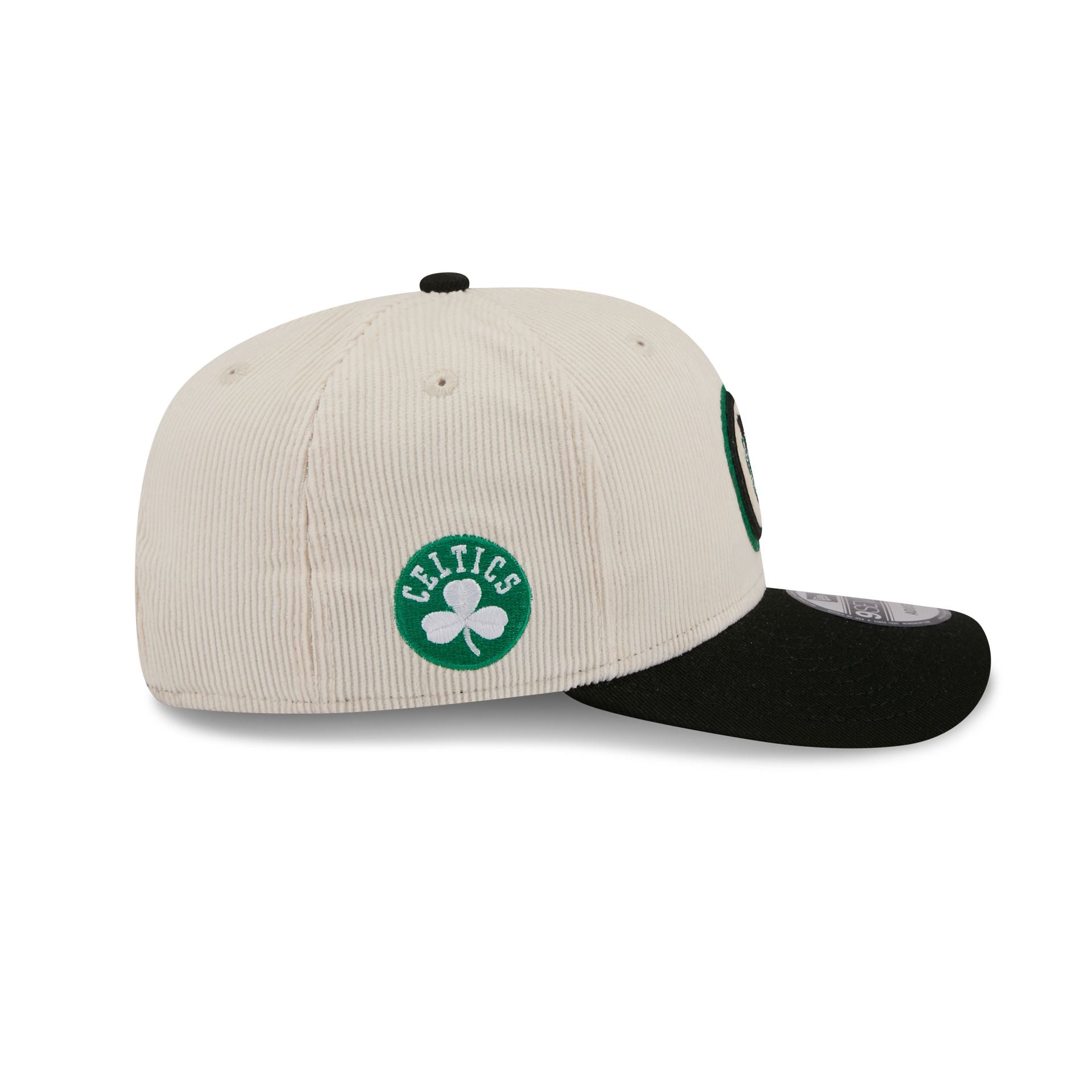 Boston Celtics Loyal Corduroy 9SEVENTY Stretch-Snap Hat - Image 4