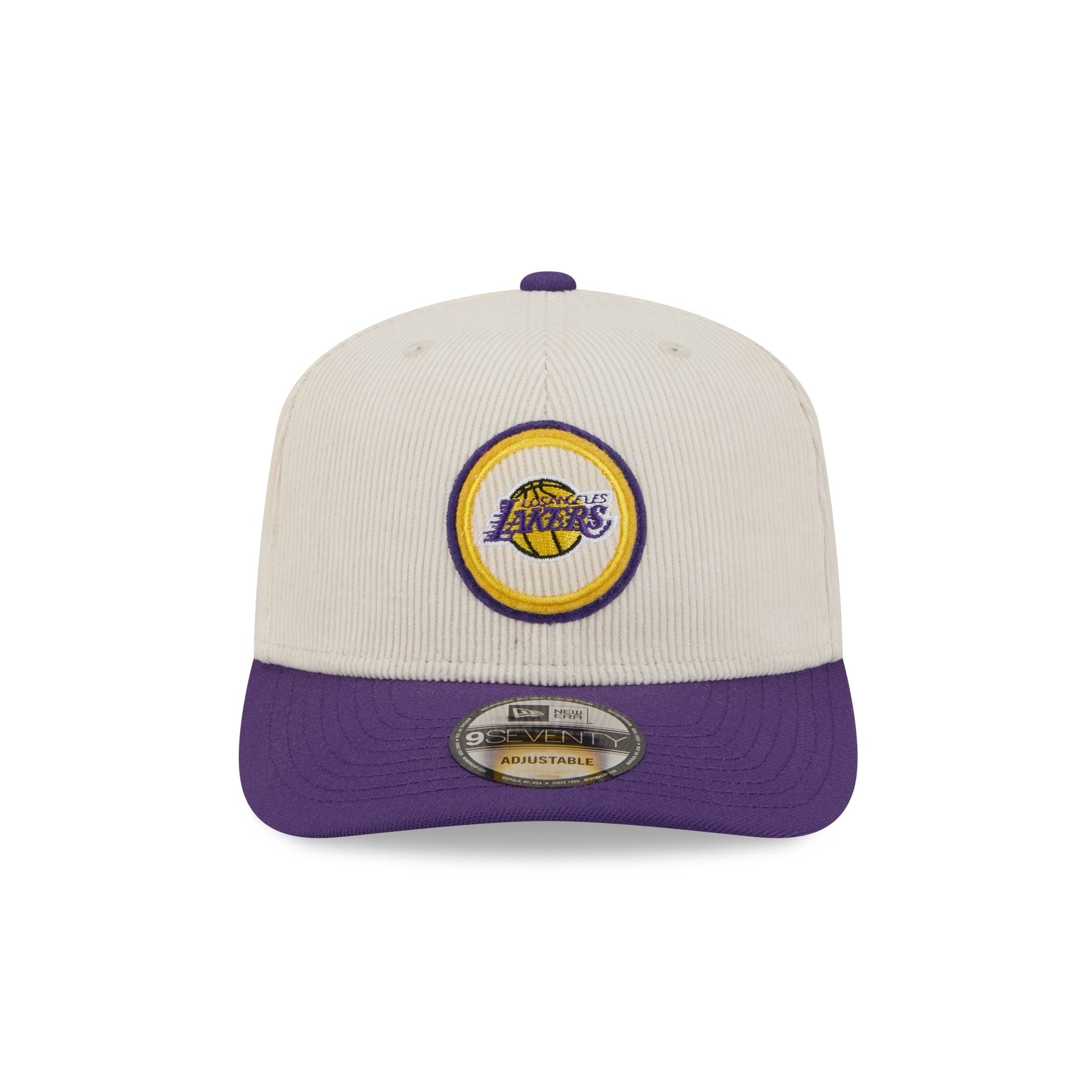 Los Angeles Lakers Loyal Corduroy 9SEVENTY Stretch-Snap Hat - Image 2