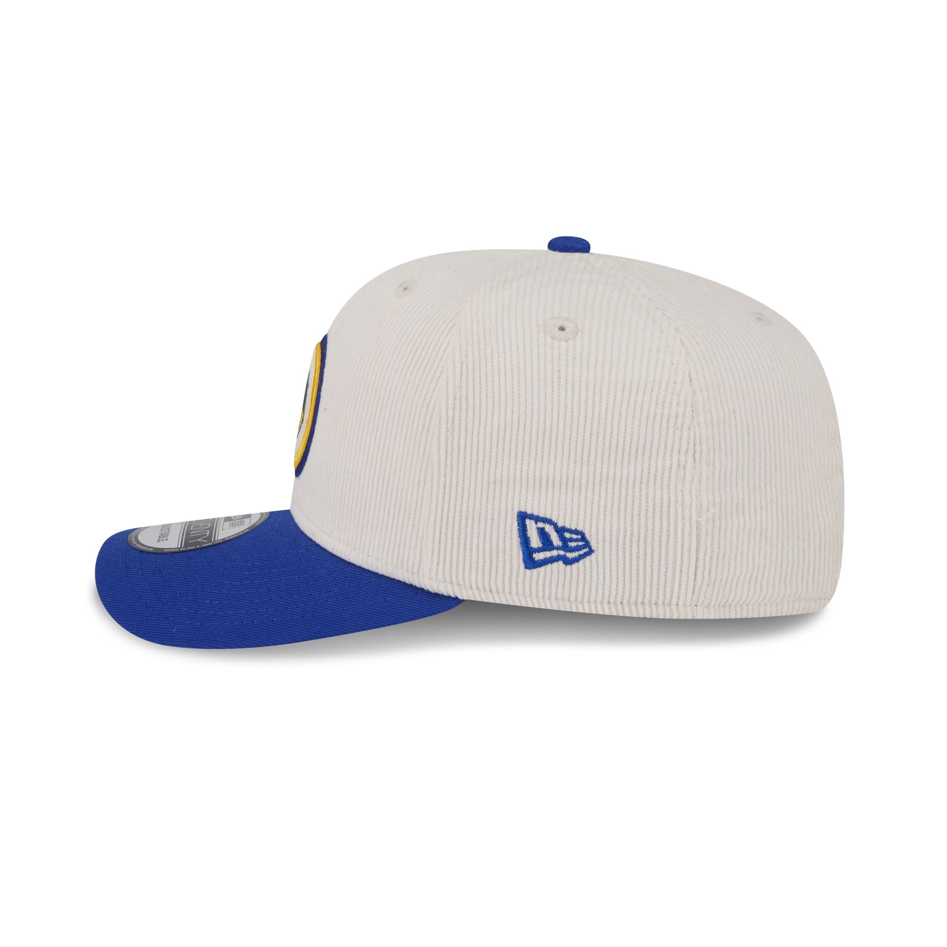 Golden State Warriors Loyal Corduroy 9SEVENTY Stretch-Snap Hat - Image 5