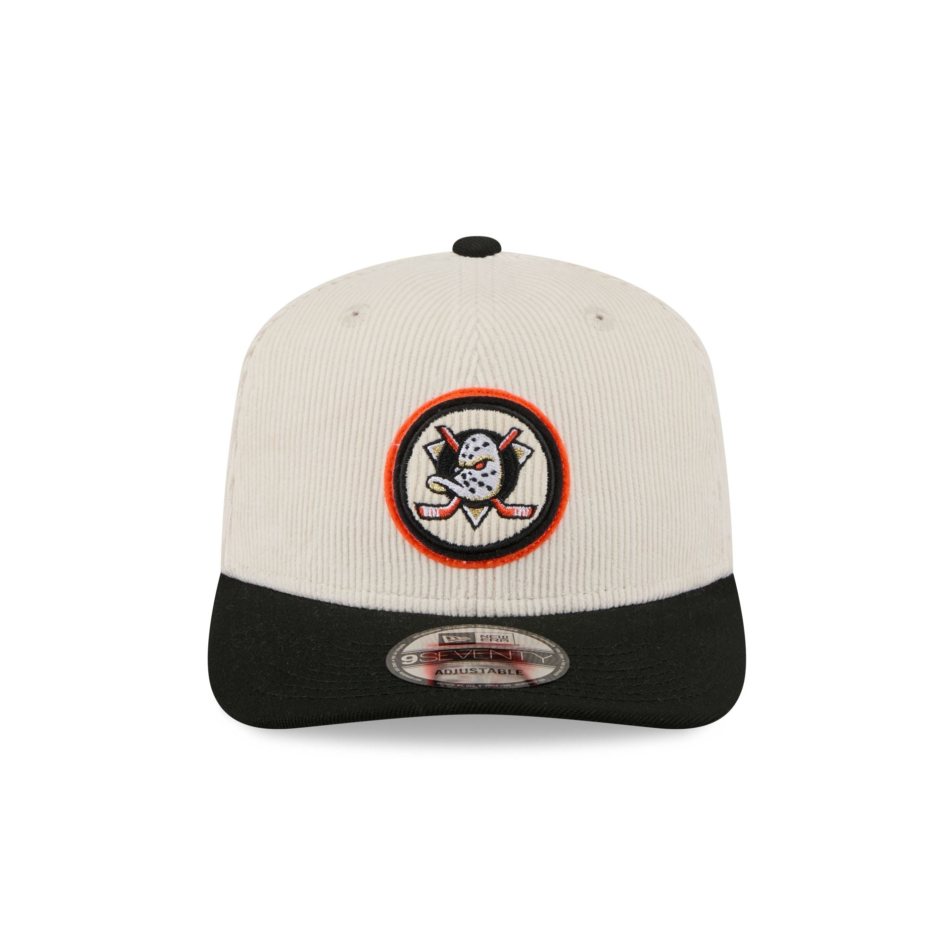 Anaheim Ducks Loyal Corduroy 9SEVENTY Stretch-Snap Hat - Image 2