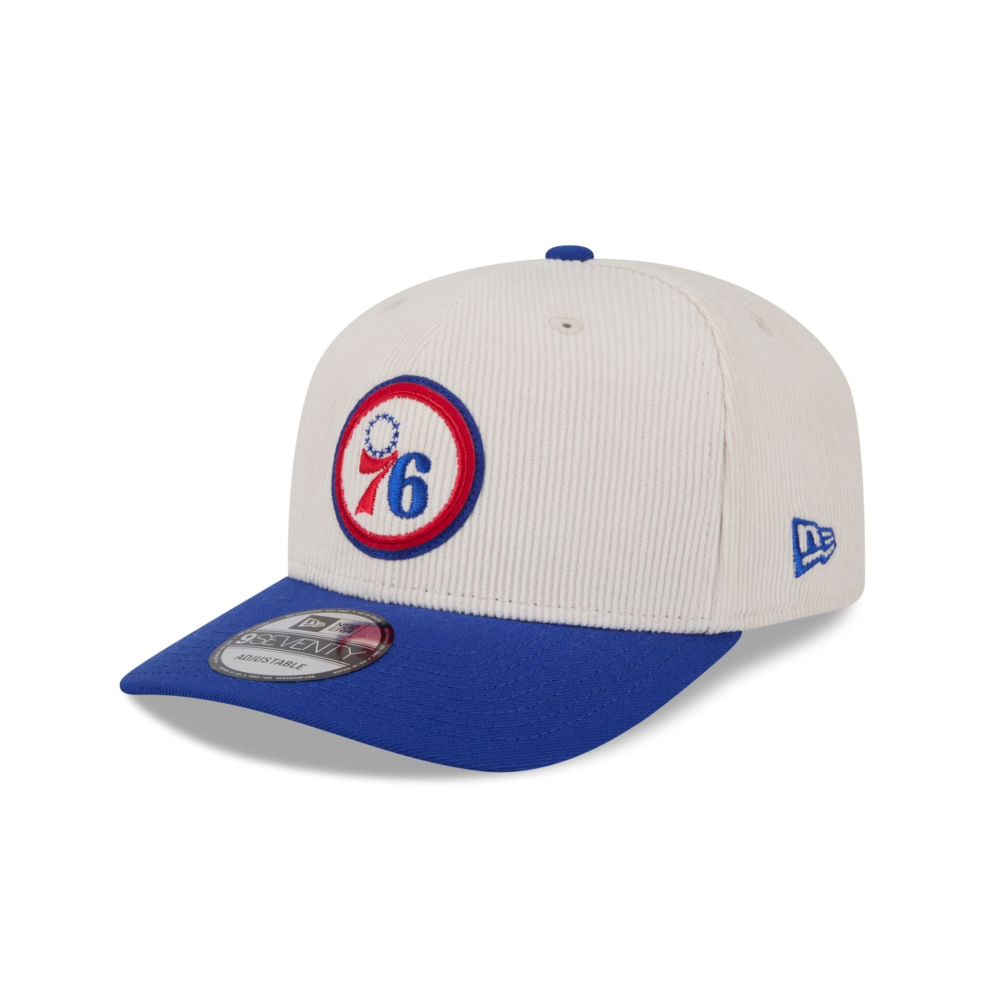 Philadelphia 76ers Loyal Corduroy 9SEVENTY Stretch-Snap Hat - Image 3