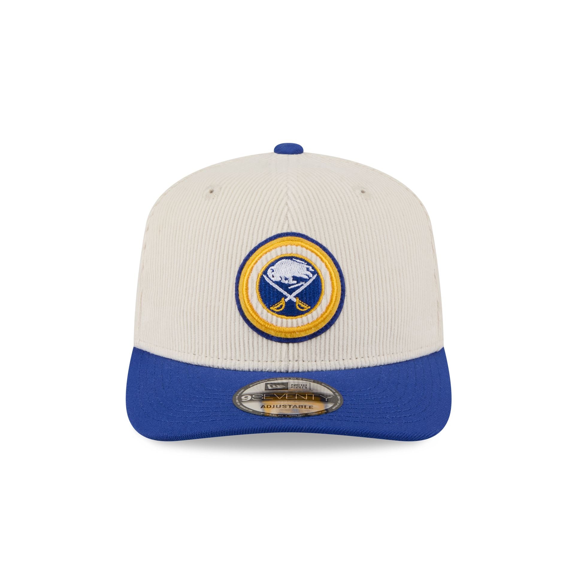 Buffalo Sabres Loyal Corduroy 9SEVENTY Stretch-Snap Hat - Image 2