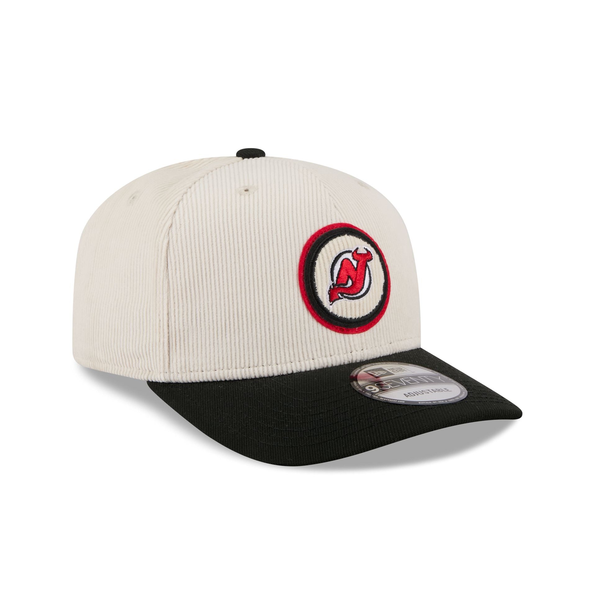 New Jersey Devils Loyal Corduroy 9SEVENTY Stretch-Snap Hat - Image 3