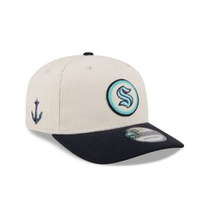 Seattle Kraken Loyal Corduroy 9SEVENTY Stretch-Snap Hat
