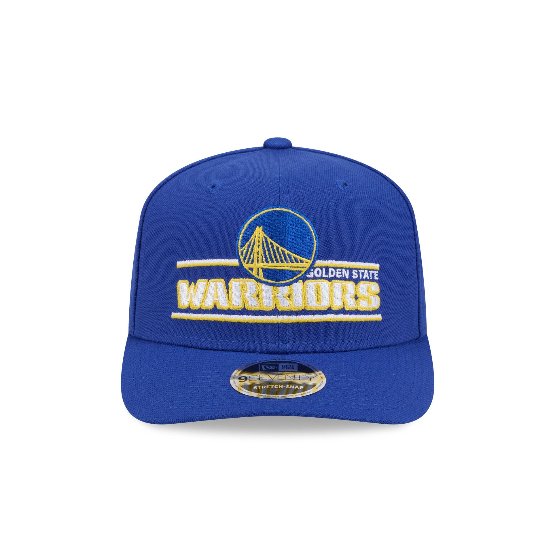 Golden State Warriors Stated 9SEVENTY Stretch-Snap Hat - Image 2
