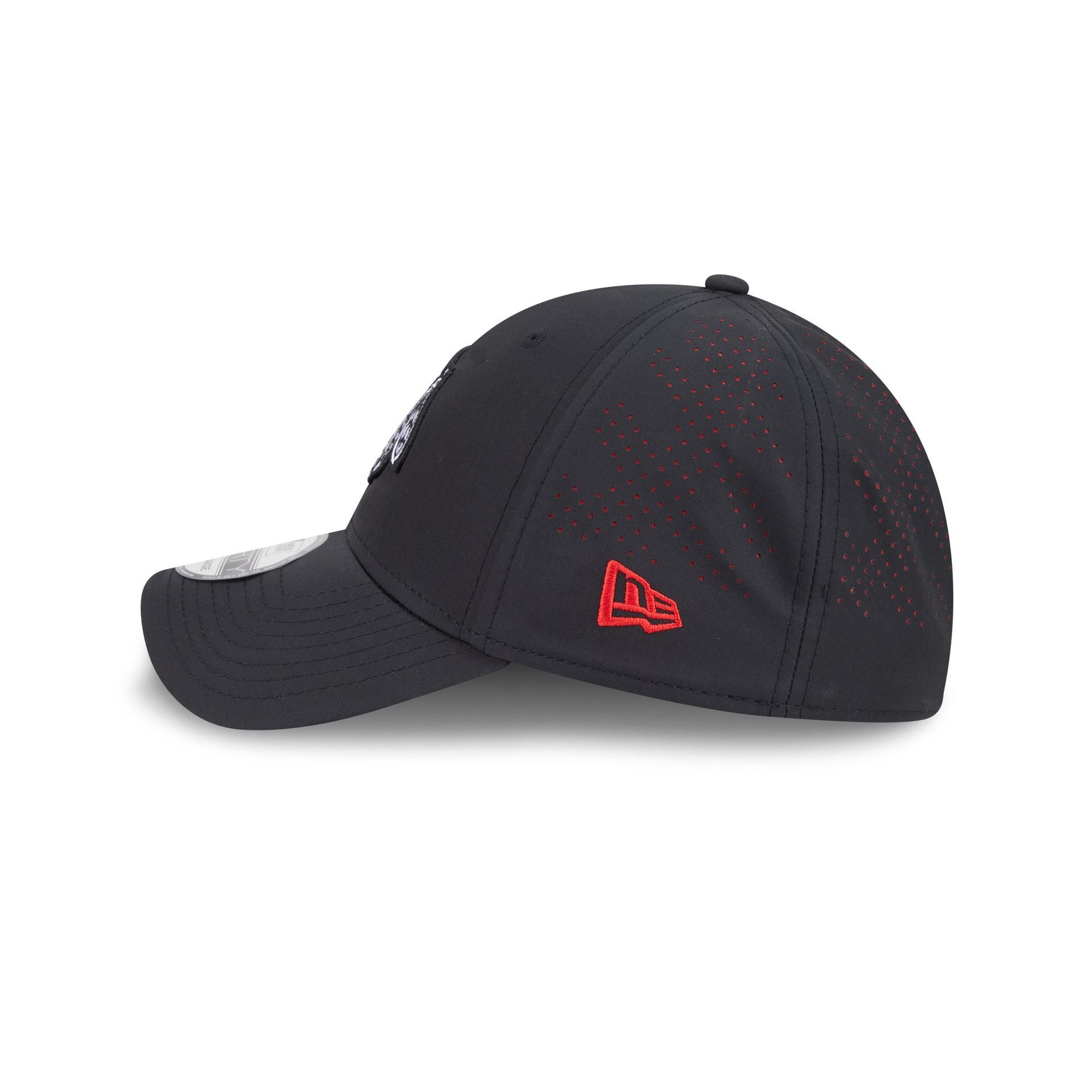 Chicago Blackhawks Night 39THIRTY Stretch Fit Hat - Image 4